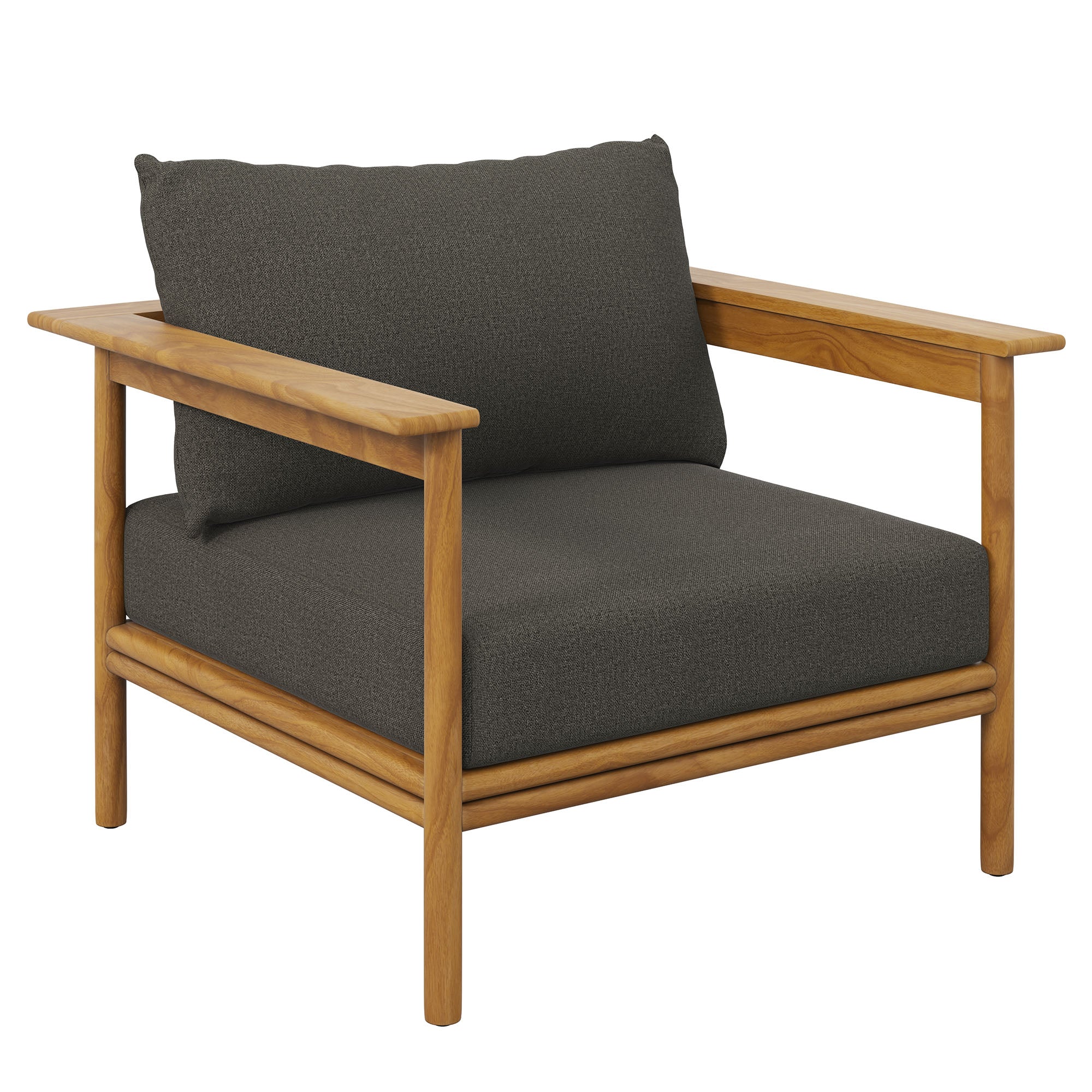 Wren 6-Piece Outdoor Patio Teak Wood Furniture Set by Modway - Image 7