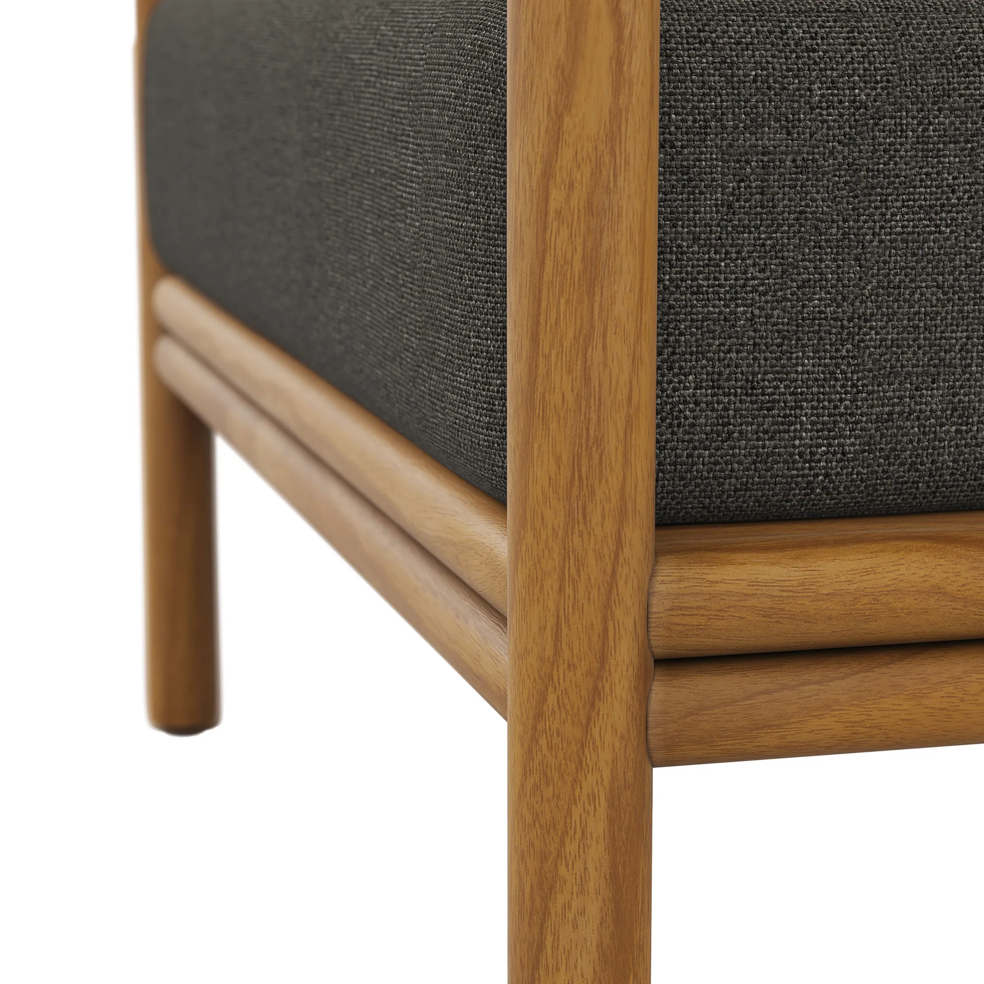 Wren Outdoor Patio Teak Wood Armchair by Modway - Image 7