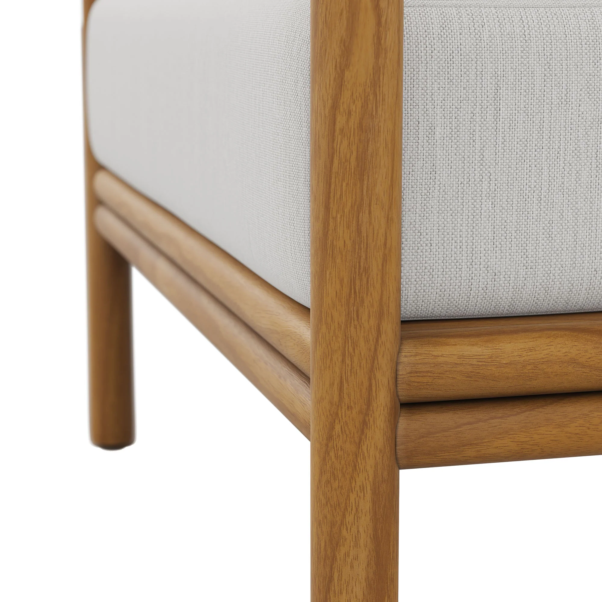 Wren Outdoor Patio Teak Wood Armchair by Modway - Image 8