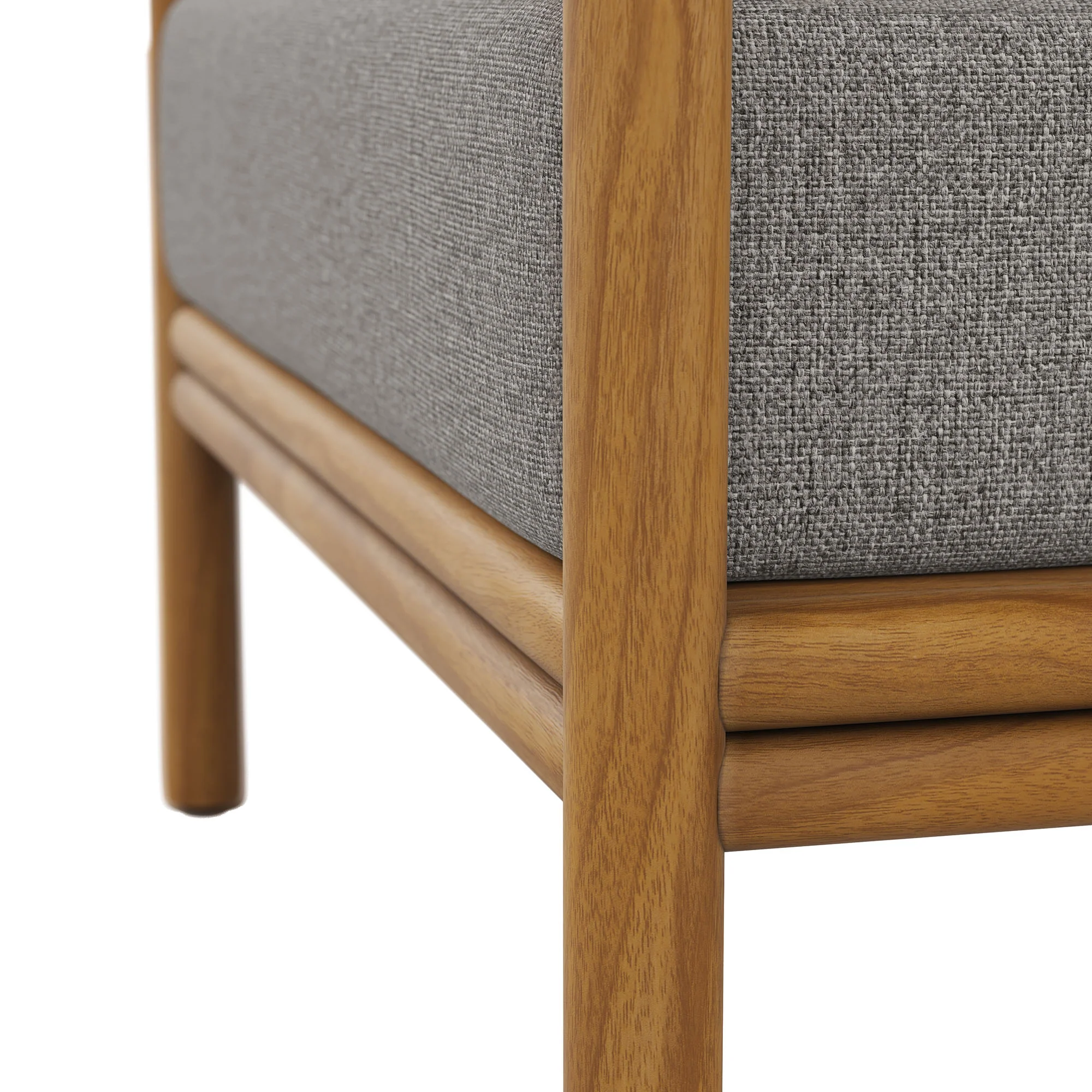 Wren Outdoor Patio Teak Wood Armchair by Modway - Image 9