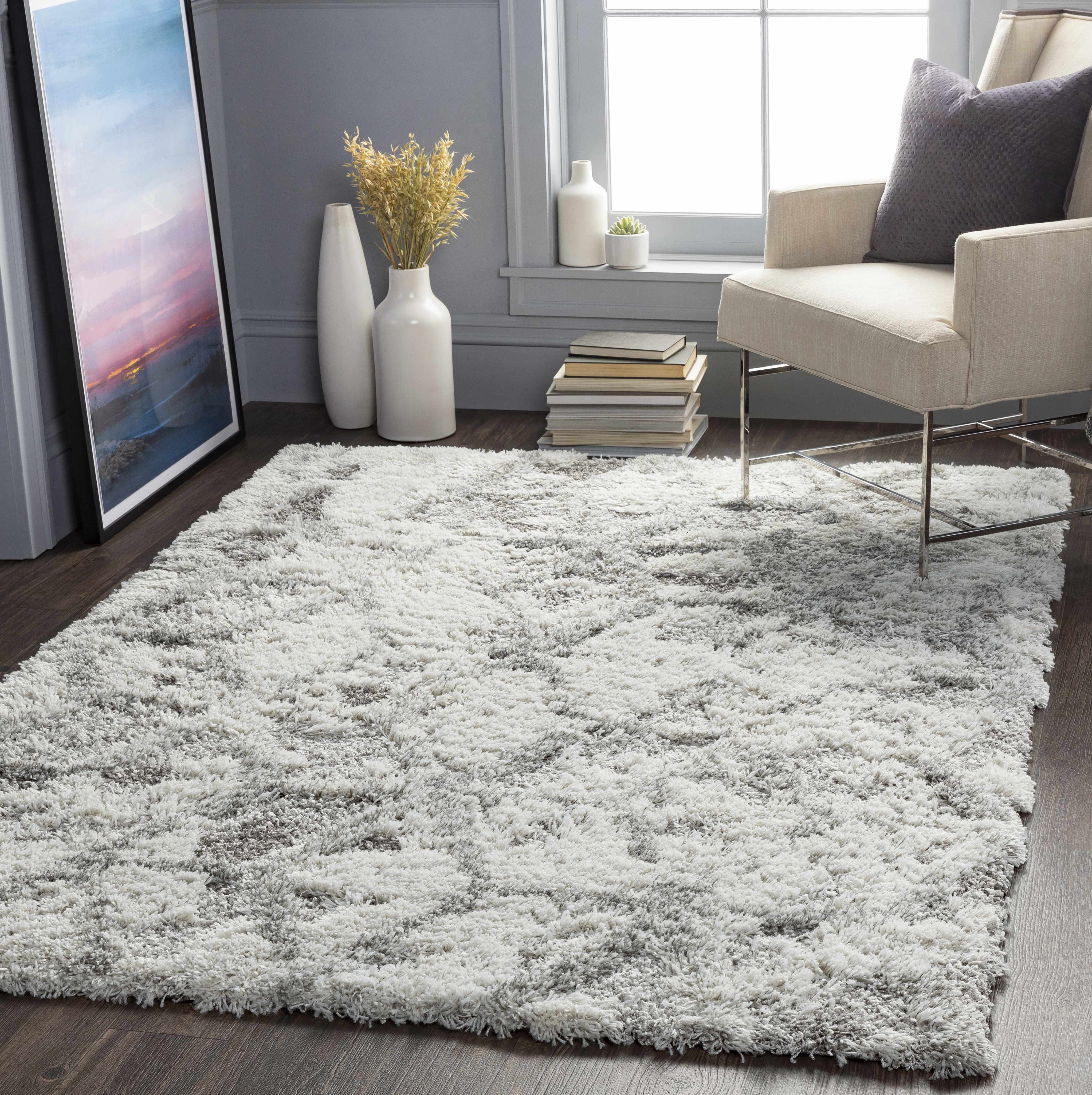 Wynant Gray Tones Plush Rug - Image 2