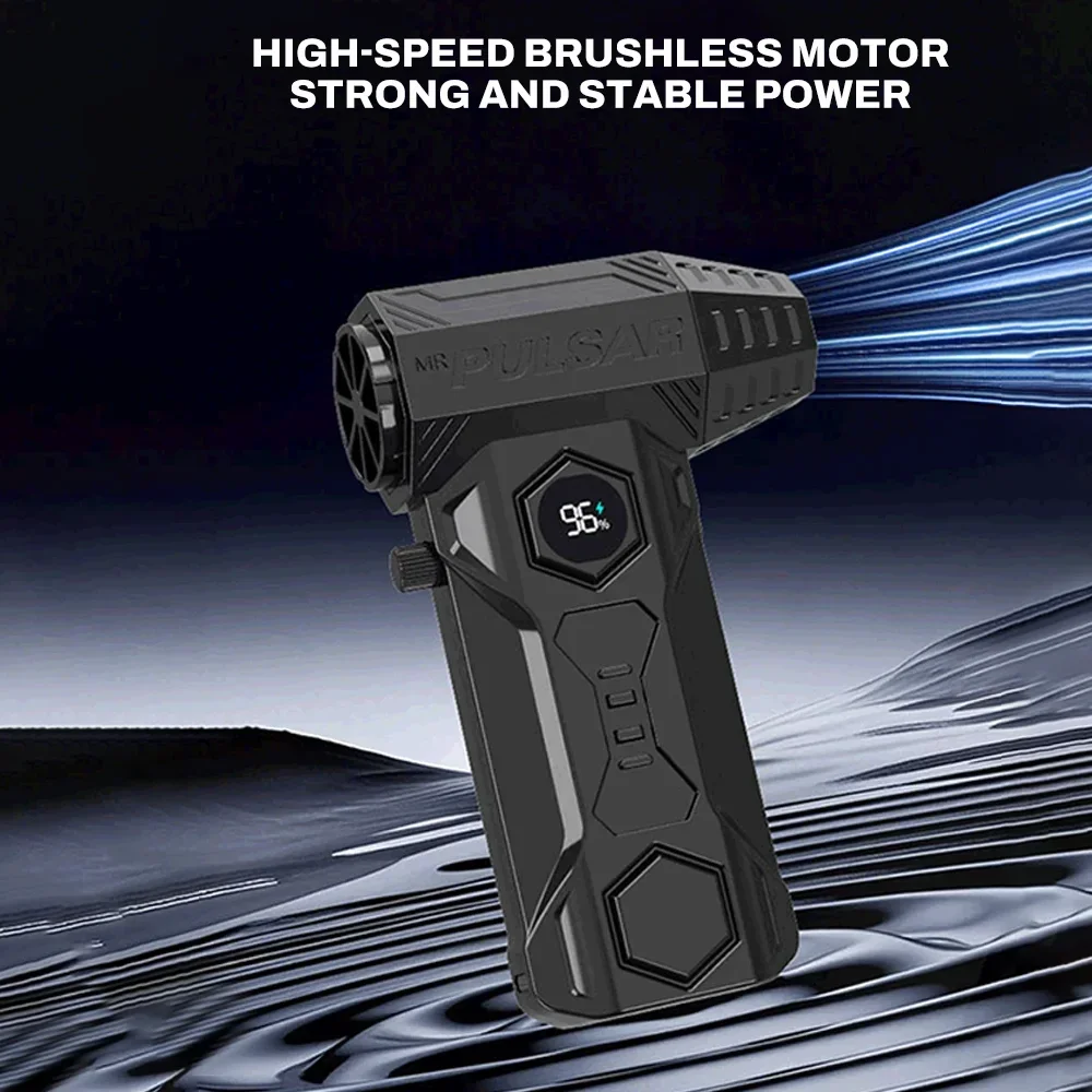 X11 500,000RPM Air Blower – Super Powerful Compressed Duster with Car & Home Use - Image 5