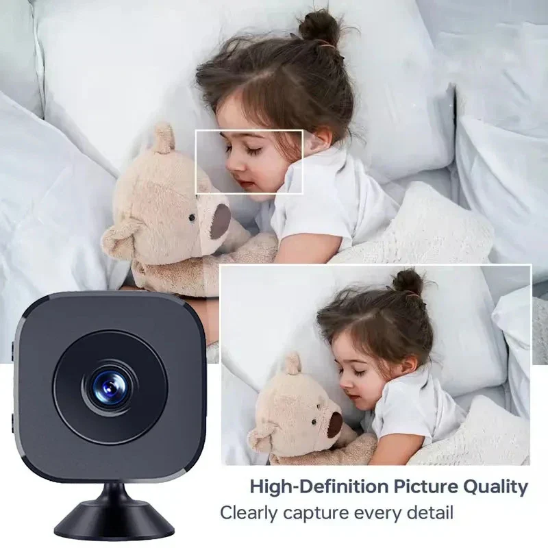 Xiaomi 8K Mini Security Camera Full Color Night Vision WiFi Motion Surveillance - Image 4