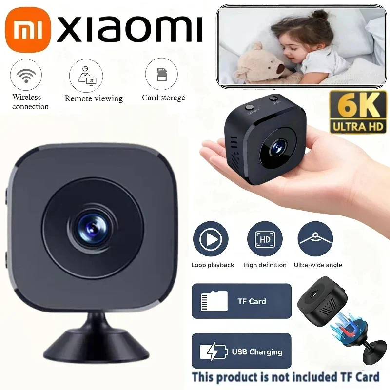 Xiaomi 8K Mini Wireless Security Camera WiFi Night Vision Motion Detection Audio - Image 2