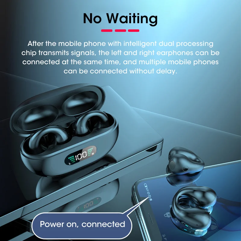 Xiaomi Mijia Bone Conduction TWS Earbuds Bluetooth Wireless Sport Earphones - Image 6