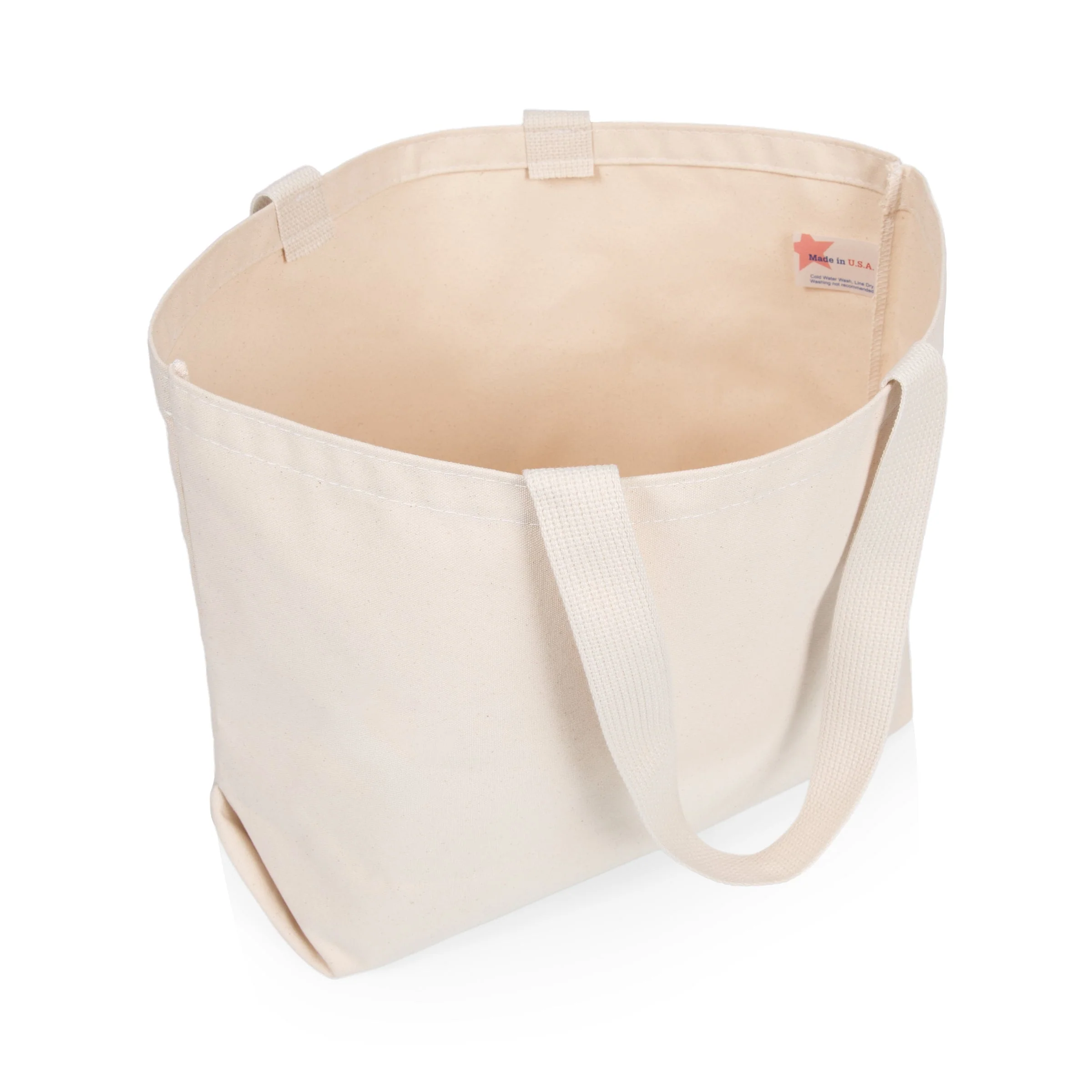 XL Canvas Tote Bag Made in USA - Image 4