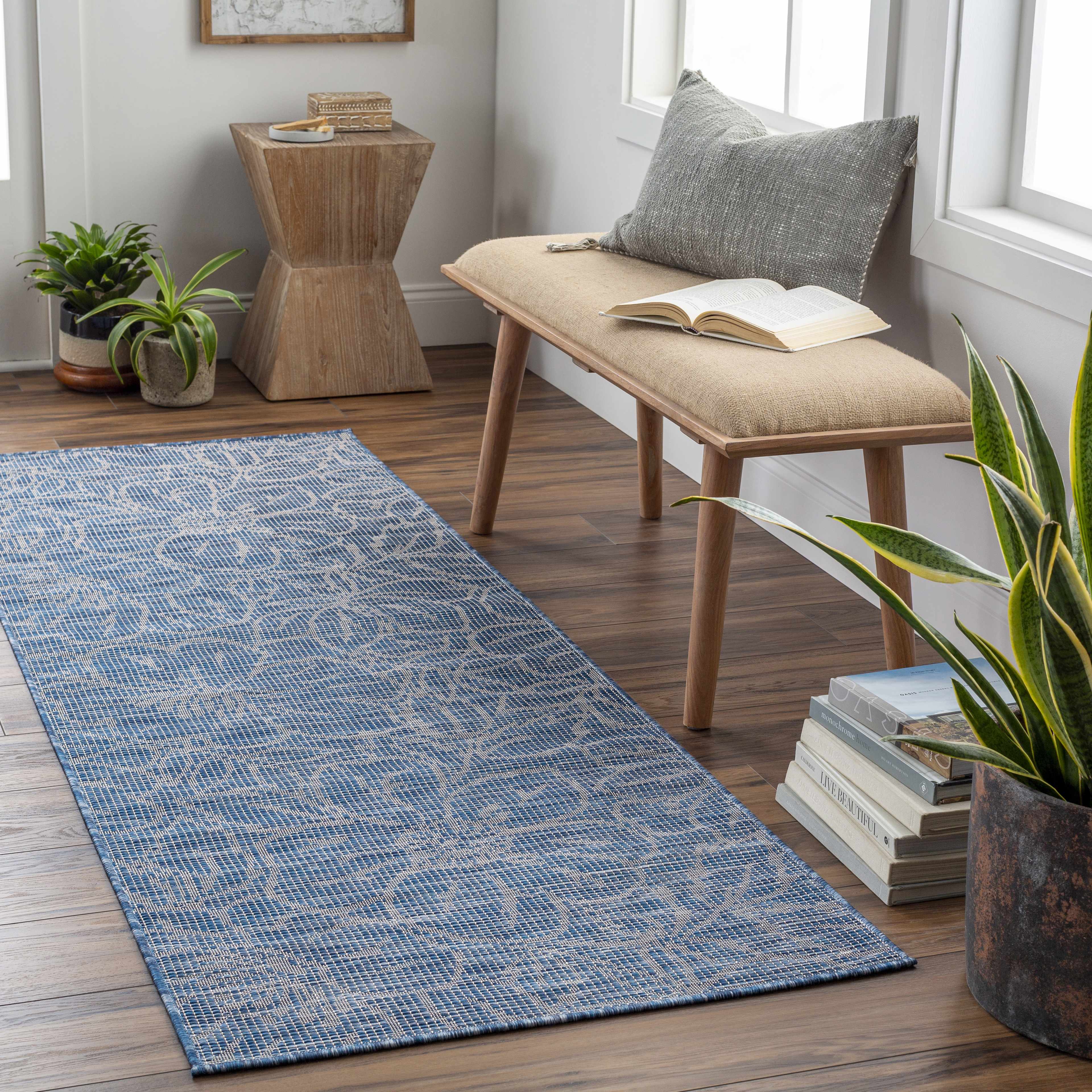 Yackandandah Flatweave Area Carpet Area Rug - Clearance - Image 11