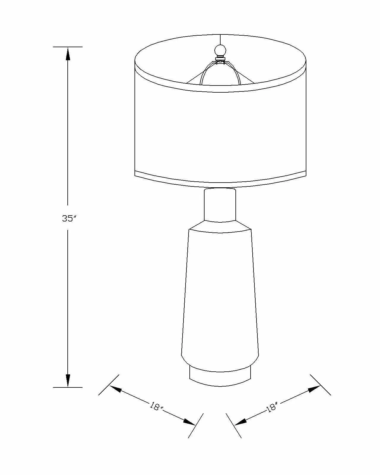 Yardville Table Lamp - Image 8