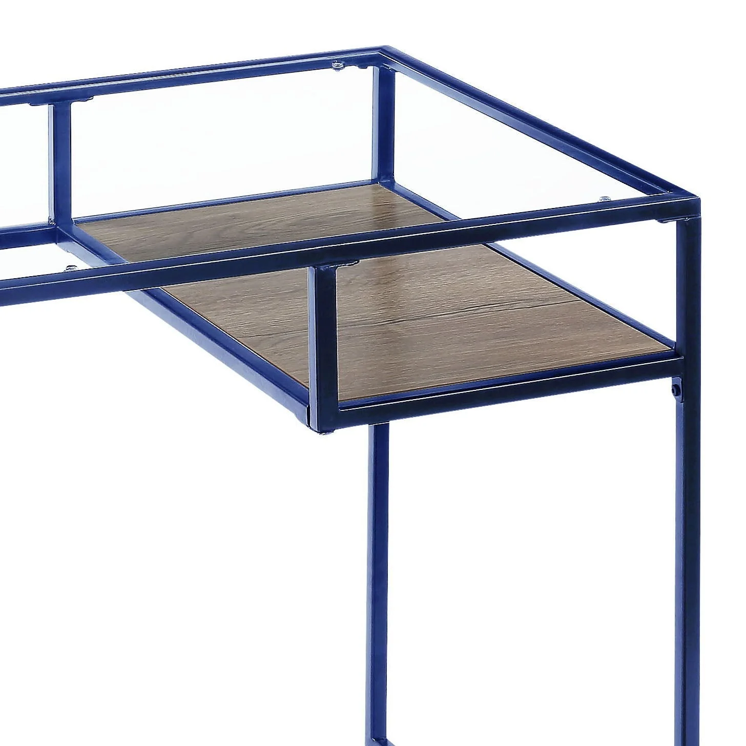 Yasin - Glass Top Writing Desk - Image 5