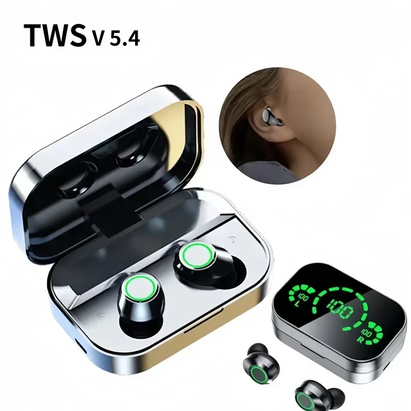 YD03 TWS Bluetooth 5.3 Wireless Earbuds Touch Control LED Charging Case Stereo - Image 2