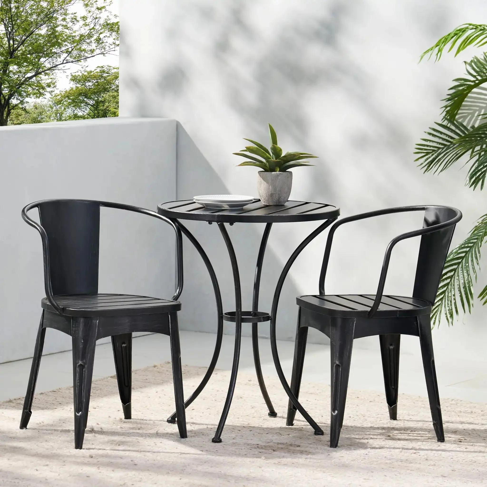 Yearn - 3 Piece Bistro Set With Table And 2 Chairs - Image 6