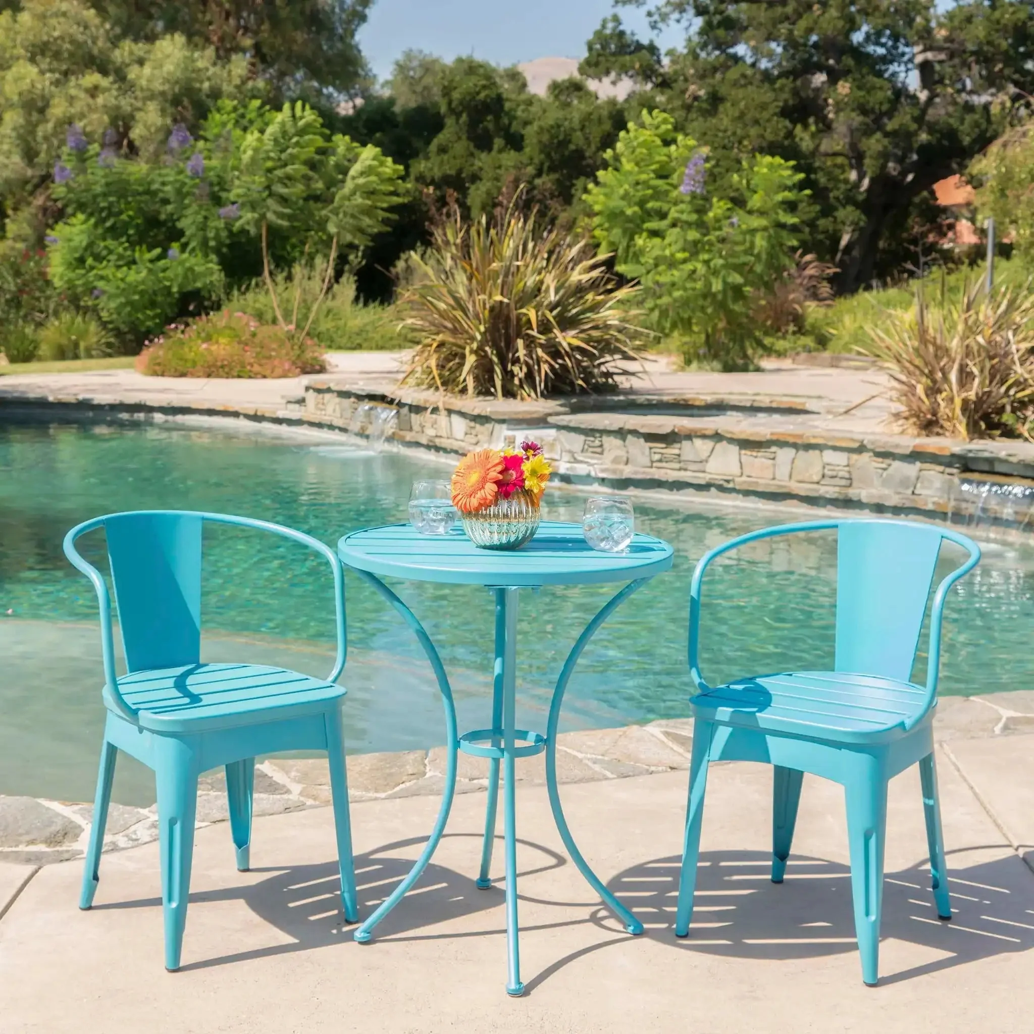 Yearn - 3 Piece Bistro Set With Table And 2 Chairs - Image 7