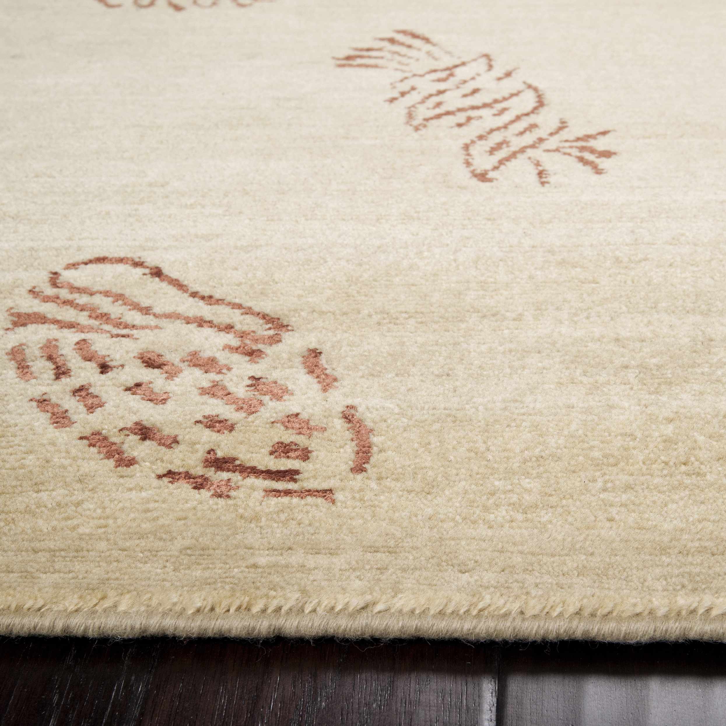 Yellow Premium Thick Wool Rug - Clearance - Image 5