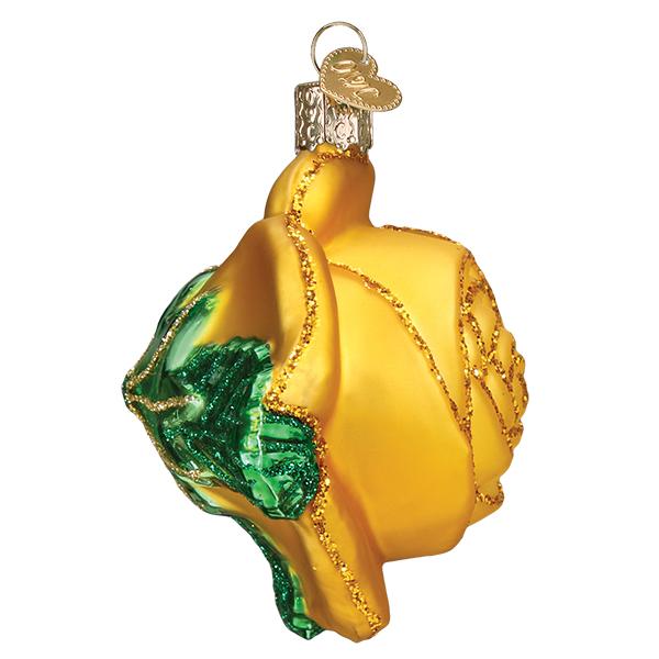 Yellow Rose Ornament - Image 5