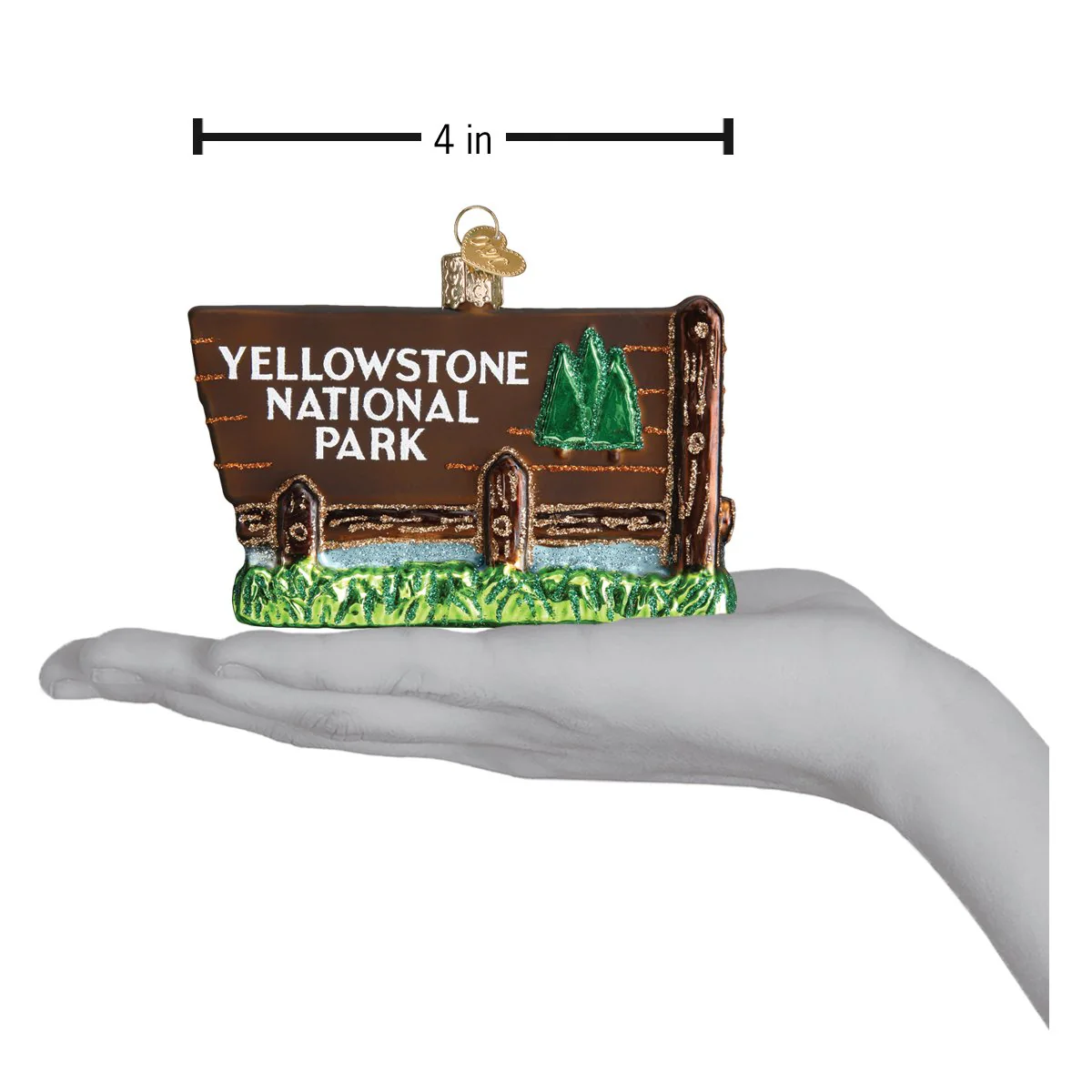 Yellowstone National Park Collectible Ornament by Old World Christmas - Image 6