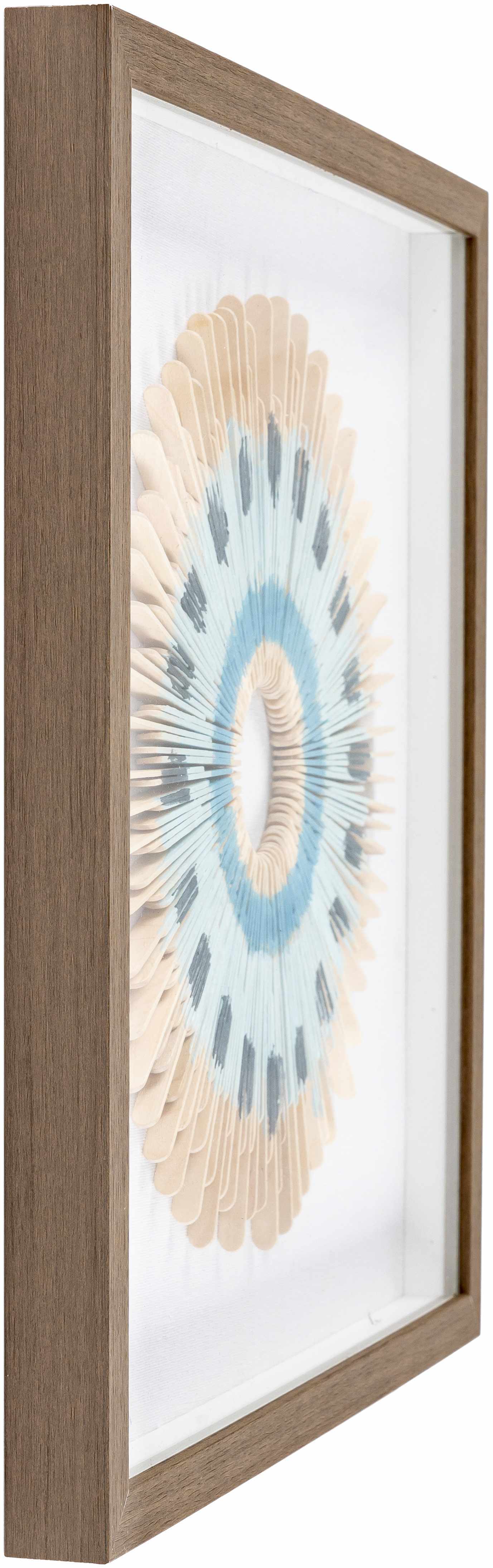 Yenice Natural Wood Geometric Wall Art Set Of Two - Image 8