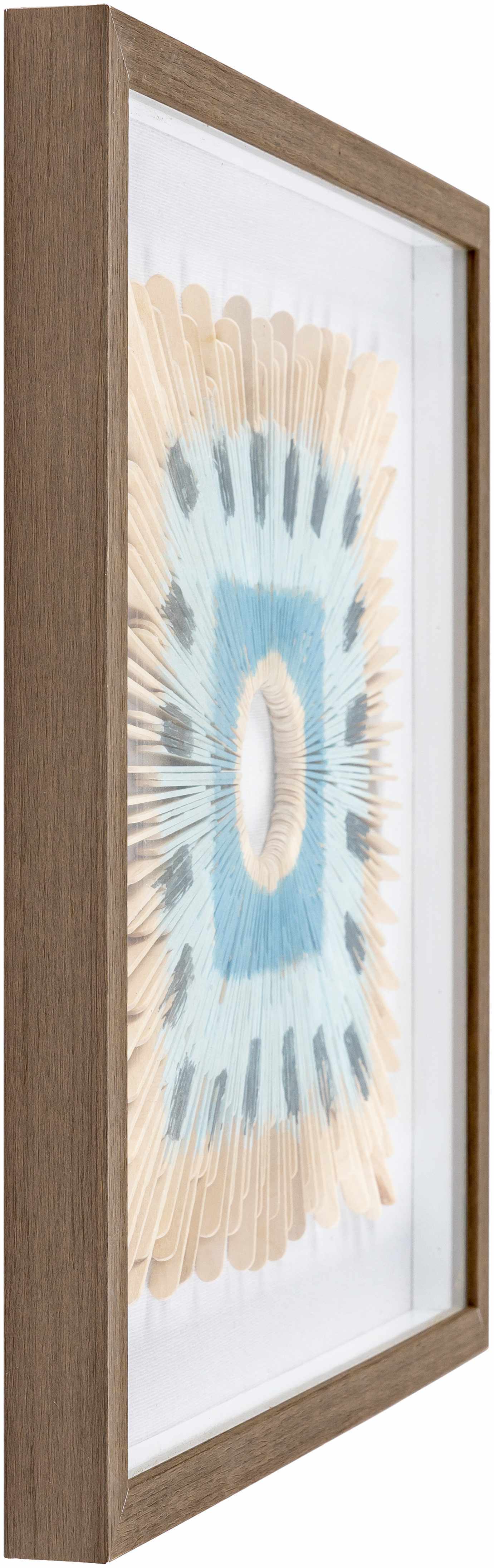Yenice Natural Wood Geometric Wall Art Set Of Two - Image 9