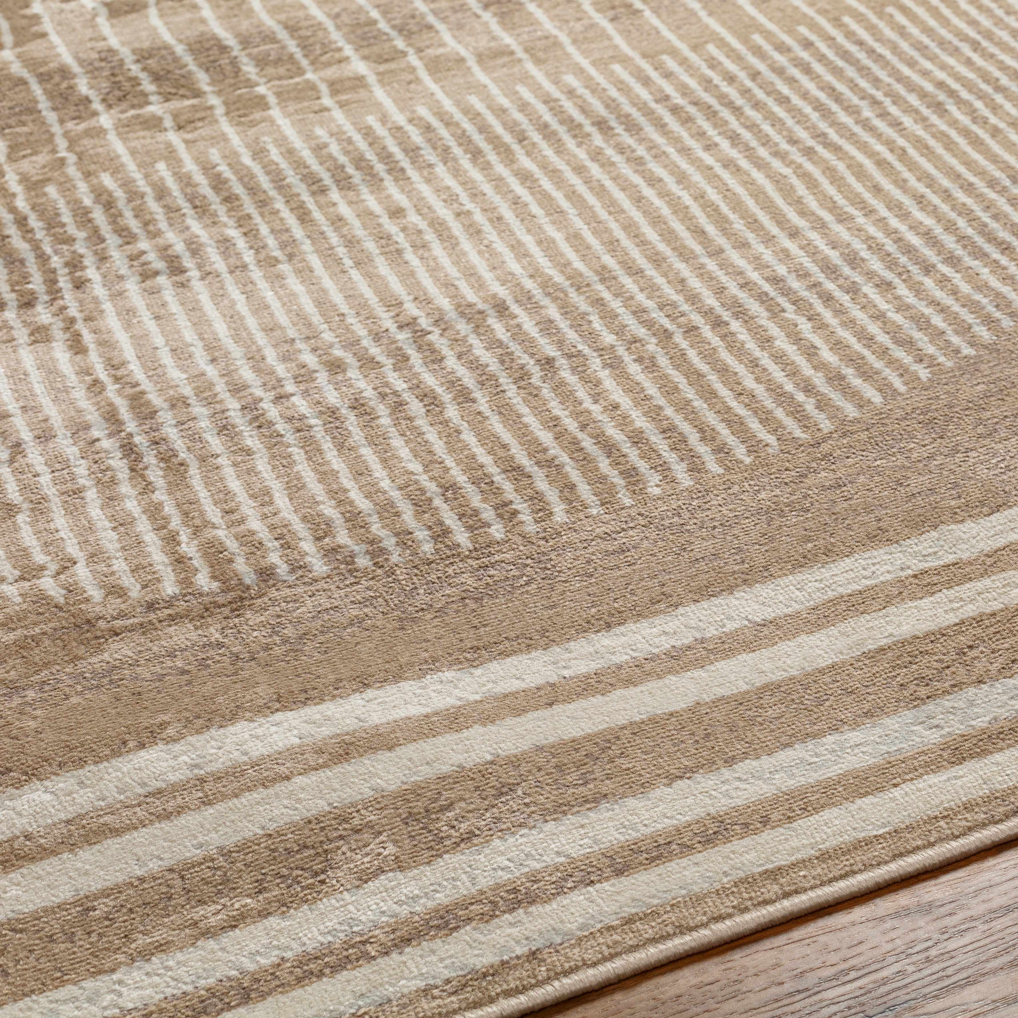 Yoad Geometric Mocha Area Rug - Image 9