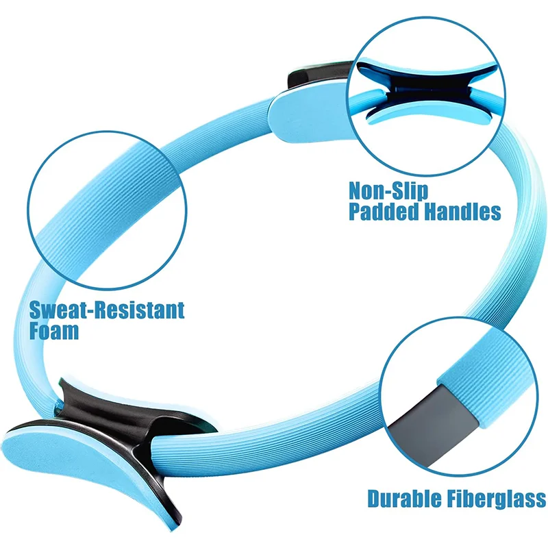 Yoga Pilates Ring for Pelvic Floor Muscle Training Fitness Open Back Exercise Tool - Image 3