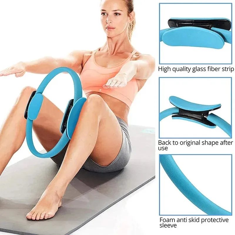 Yoga Pilates Ring for Pelvic Floor Muscle Training Fitness Open Back Exercise Tool - Image 4