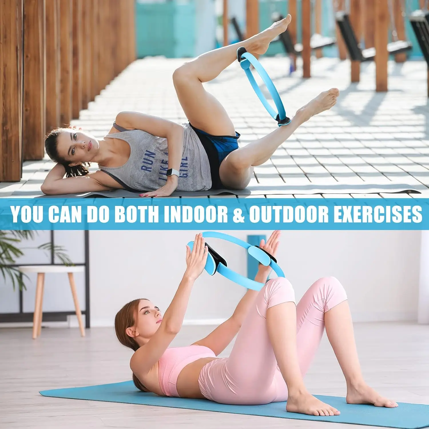 Yoga Pilates Ring for Pelvic Floor Muscle Training Fitness Open Back Exercise Tool - Image 7