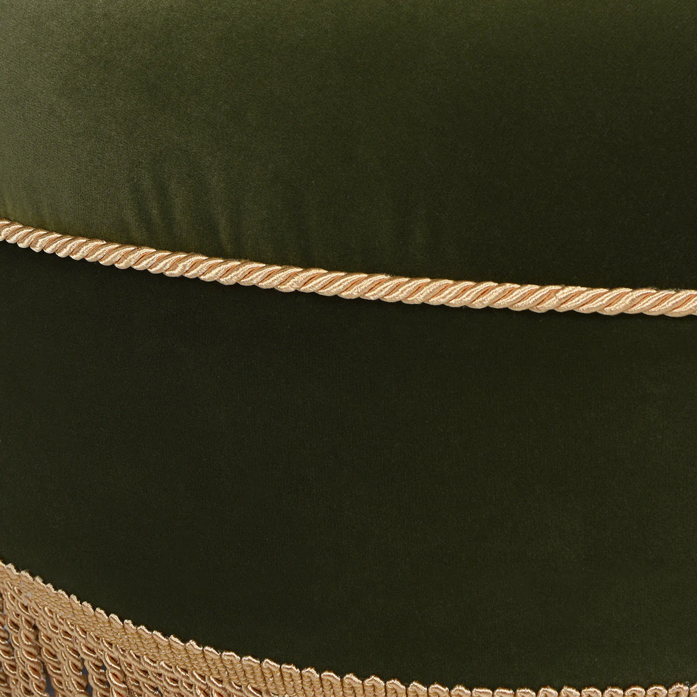 Yolanda 24" Round Upholstered Accent Ottoman - Image 8