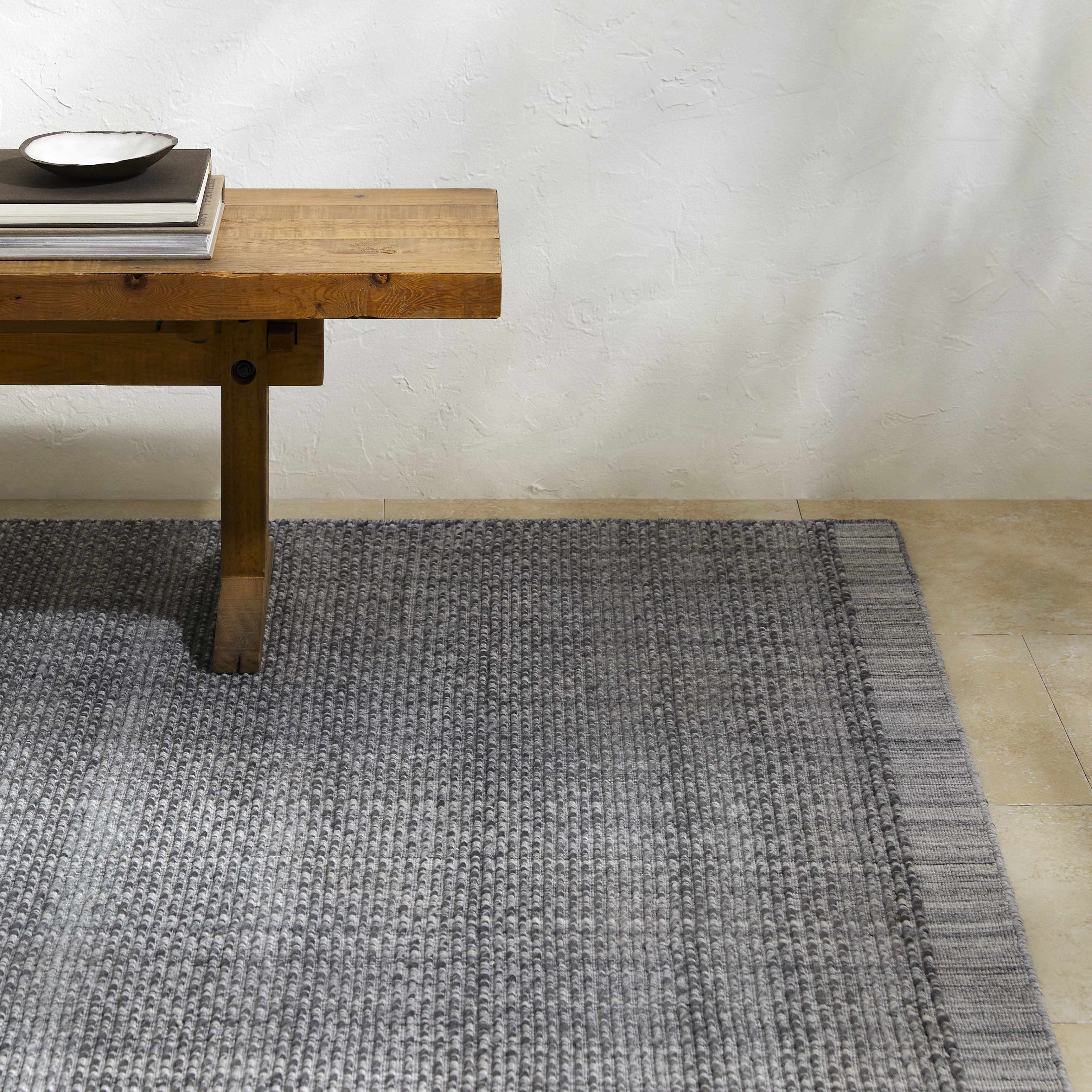 Yong Hand Loomed Gray Indoor & Outdoor Rug - Clearance - Image 11