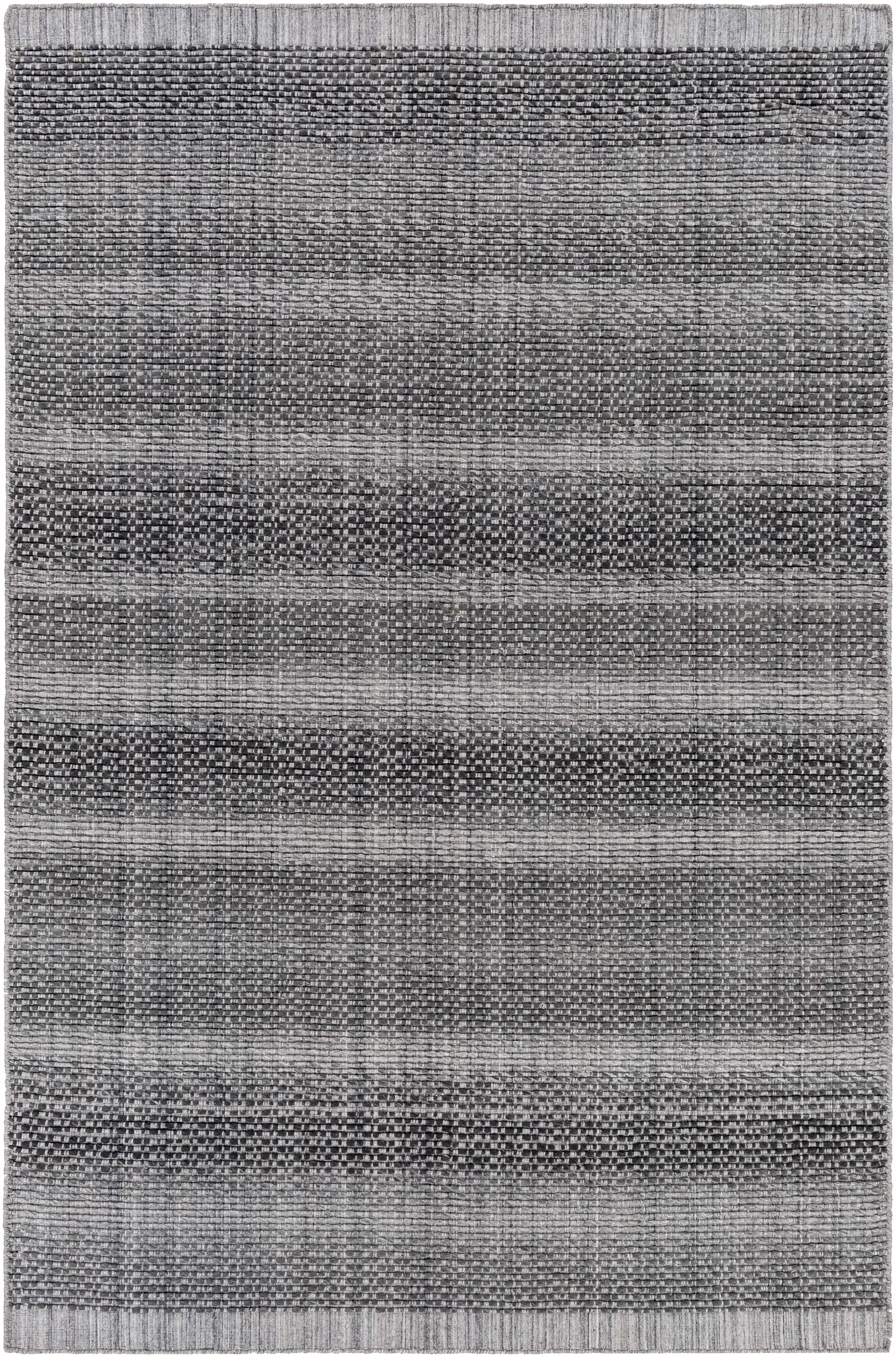 Yong Hand Loomed Gray Indoor & Outdoor Rug - Clearance - Image 2