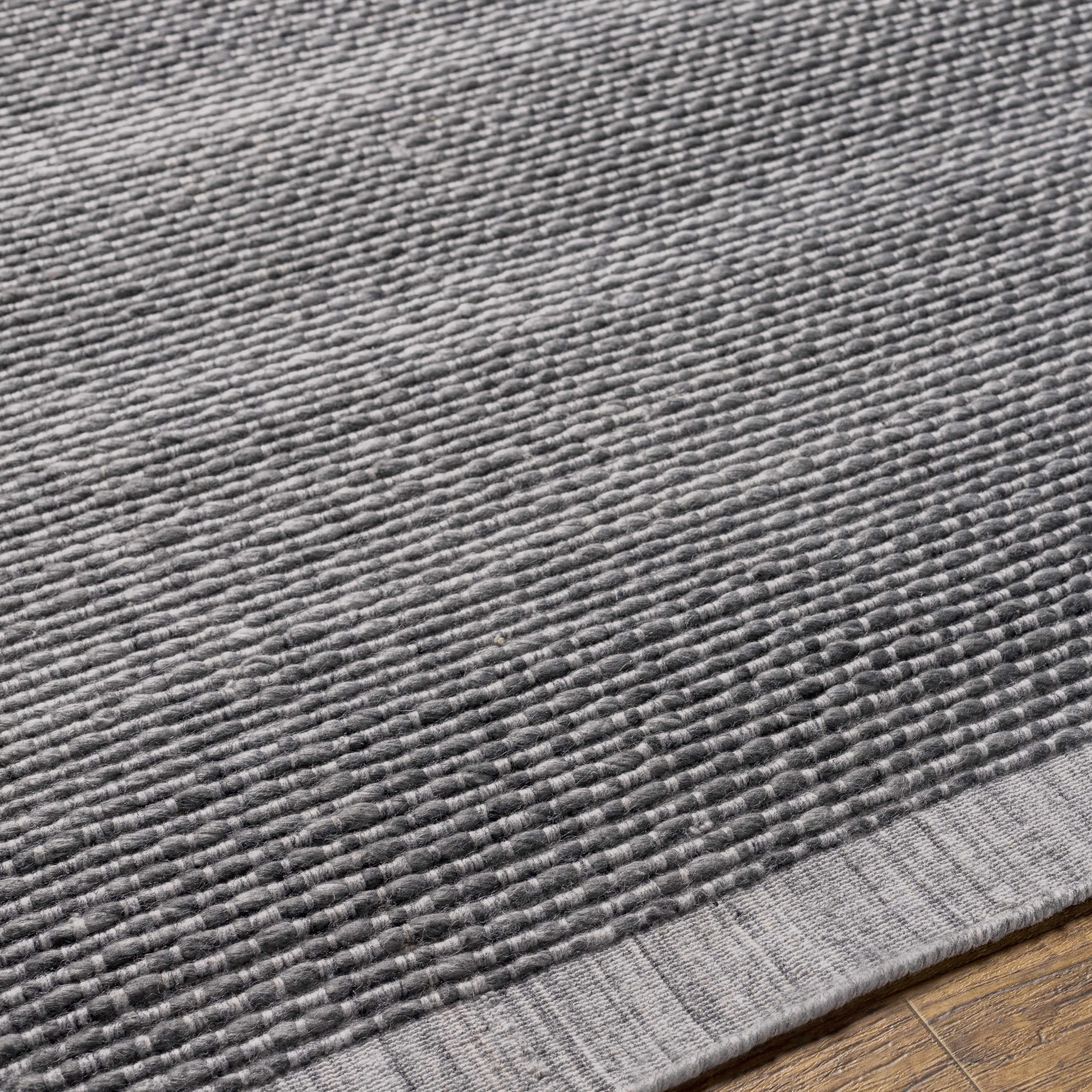 Yong Hand Loomed Gray Indoor & Outdoor Rug - Clearance - Image 3