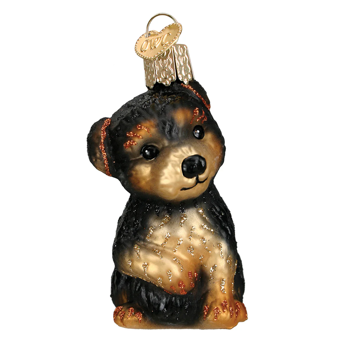 Yorkie Puppy Ornament - Image 2