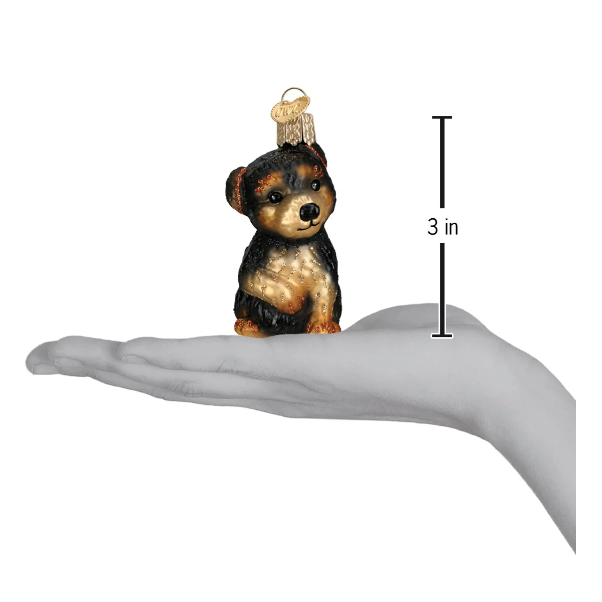 Yorkie Puppy Ornament - Image 5