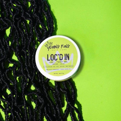 Young King Hair Care Loc and Twist Hair Gel 4oz - Imperfect Container - Image 5