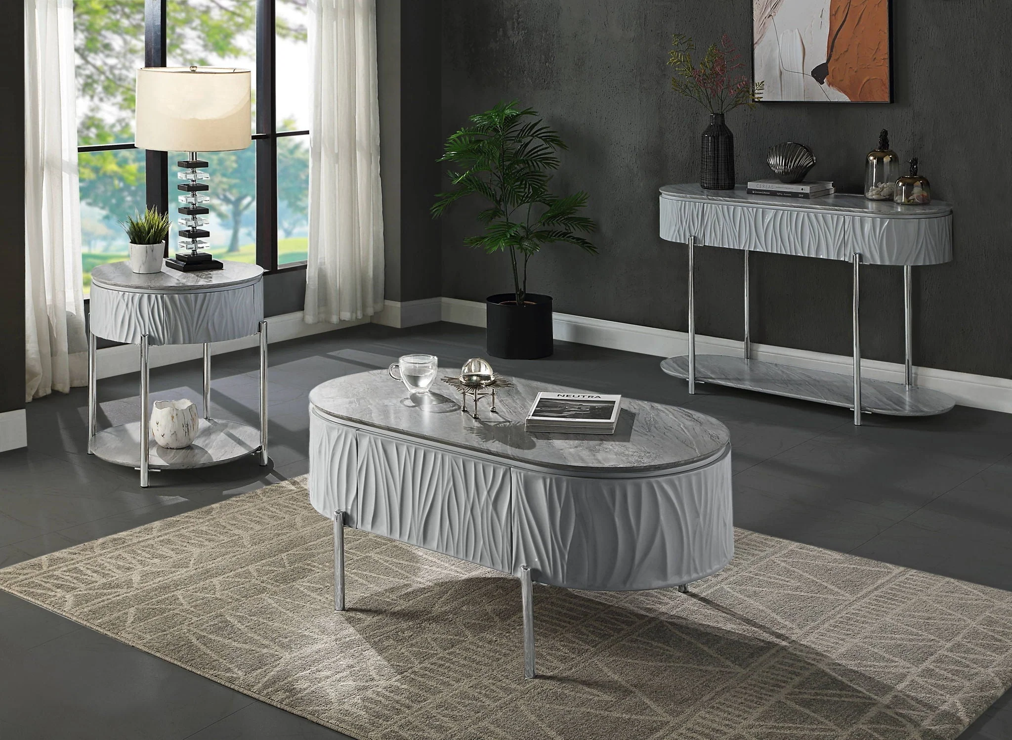 Yukino - High Gloss Table - Image 3