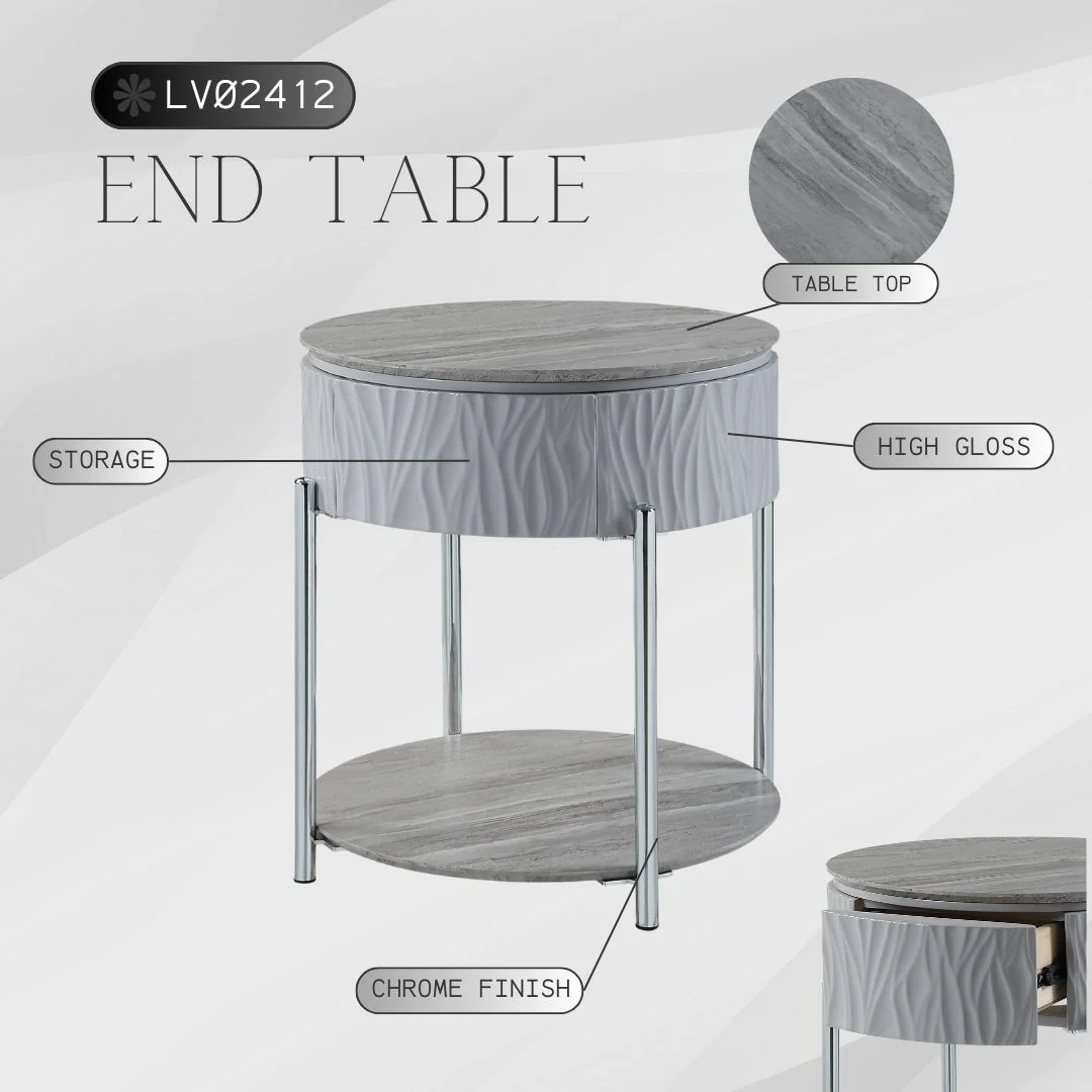 Yukino - High Gloss Table - Image 5
