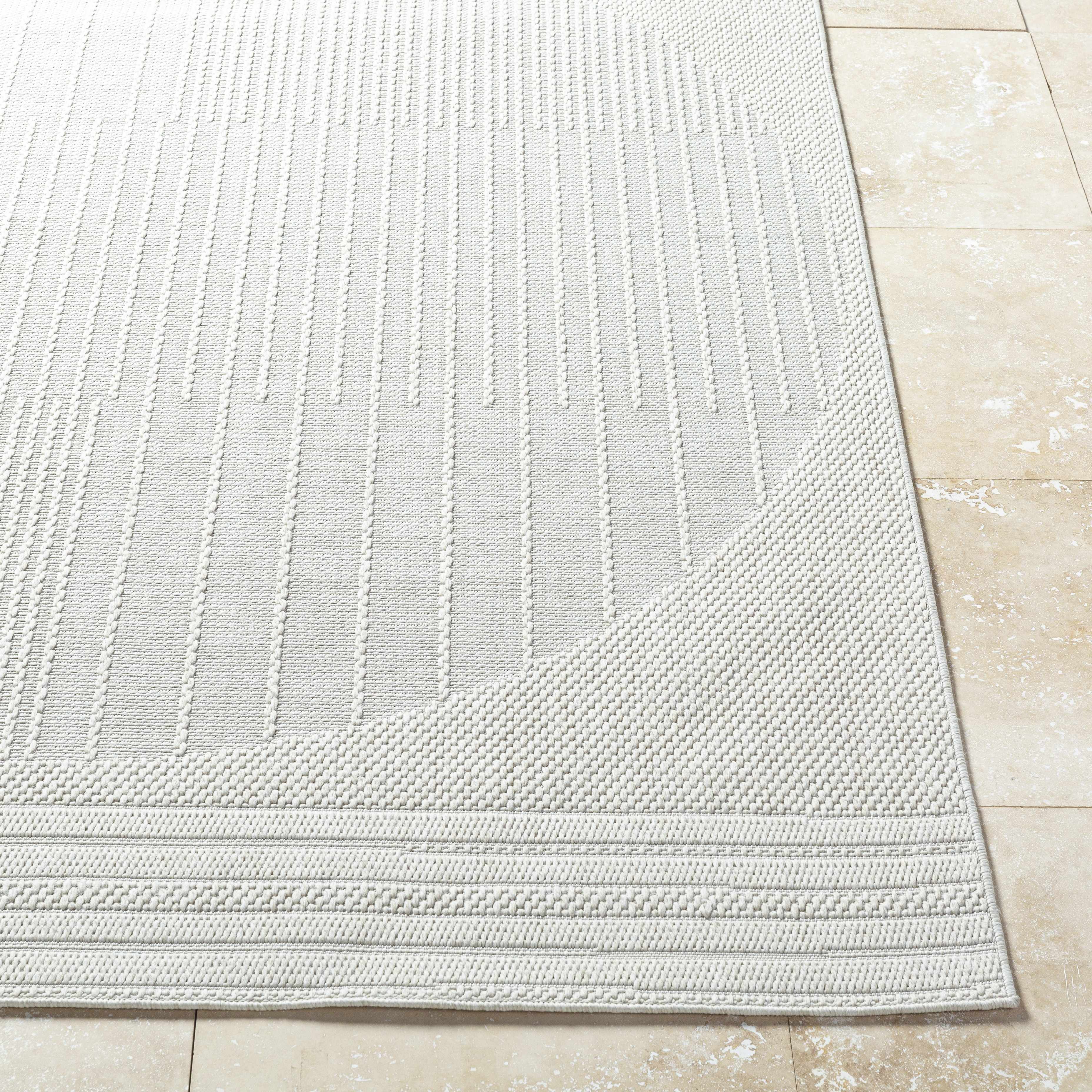Yuley White Area Rug - Image 4