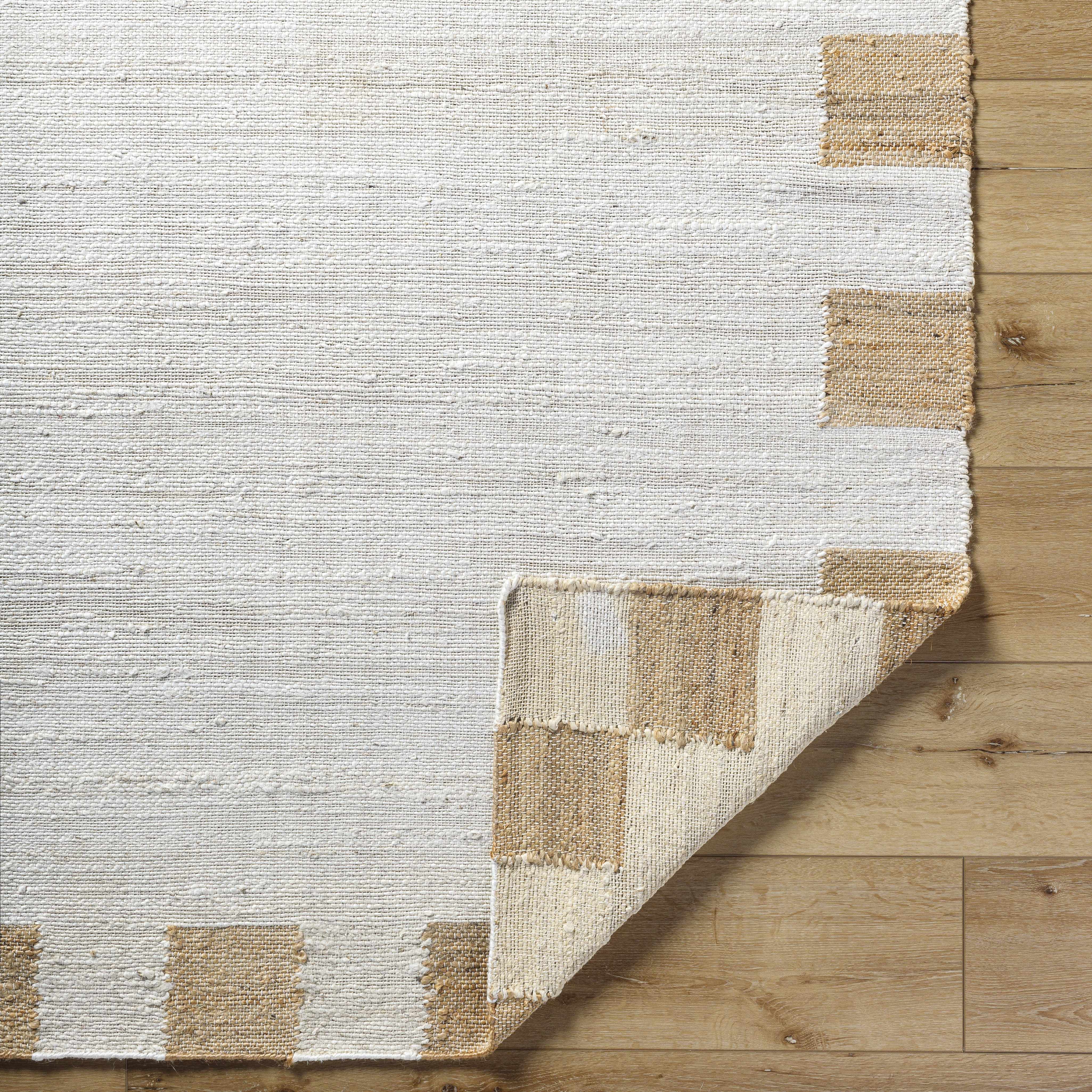 Yuval Dotted Bordered Jute Carpet - Image 5