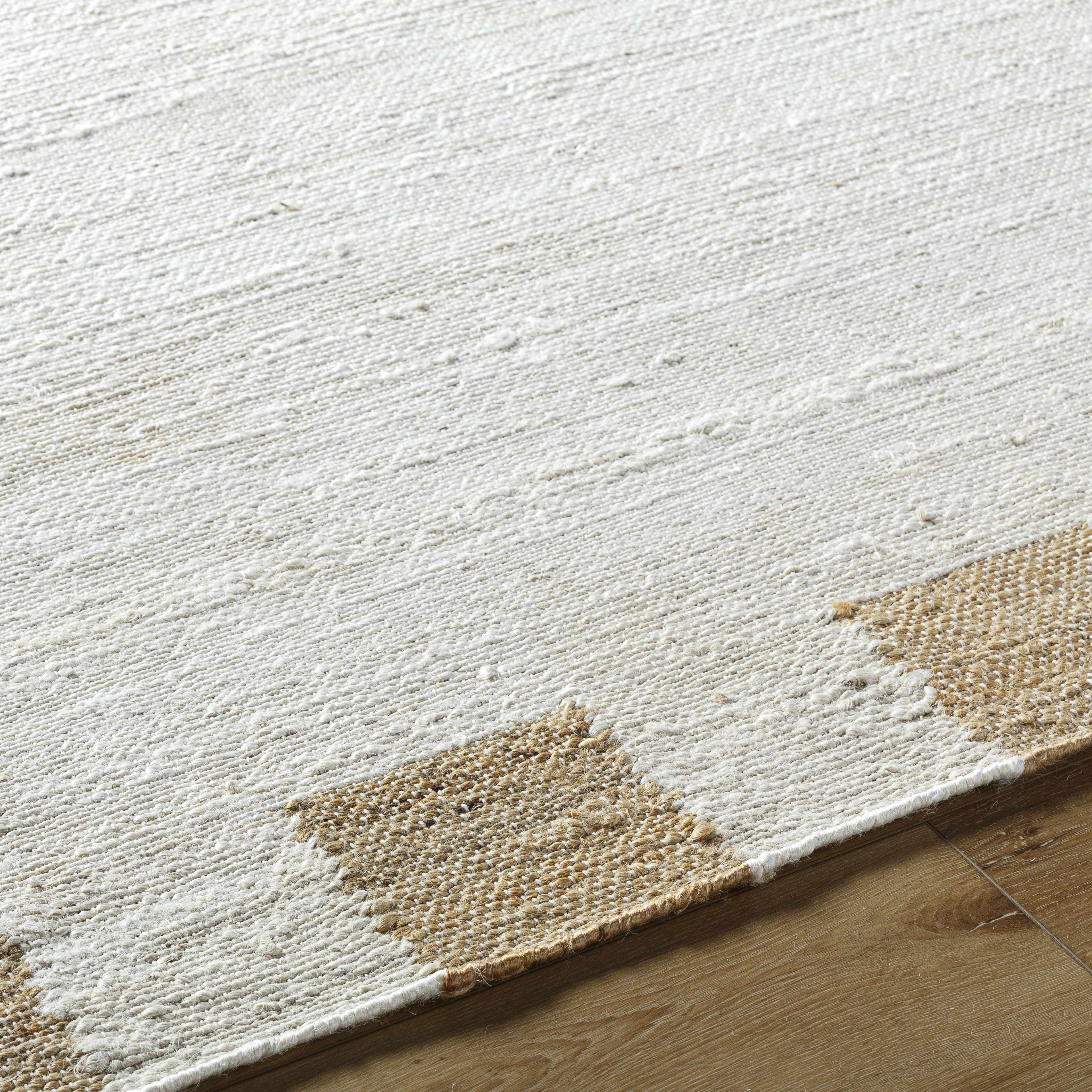 Yuval Dotted Bordered Jute Carpet - Image 7