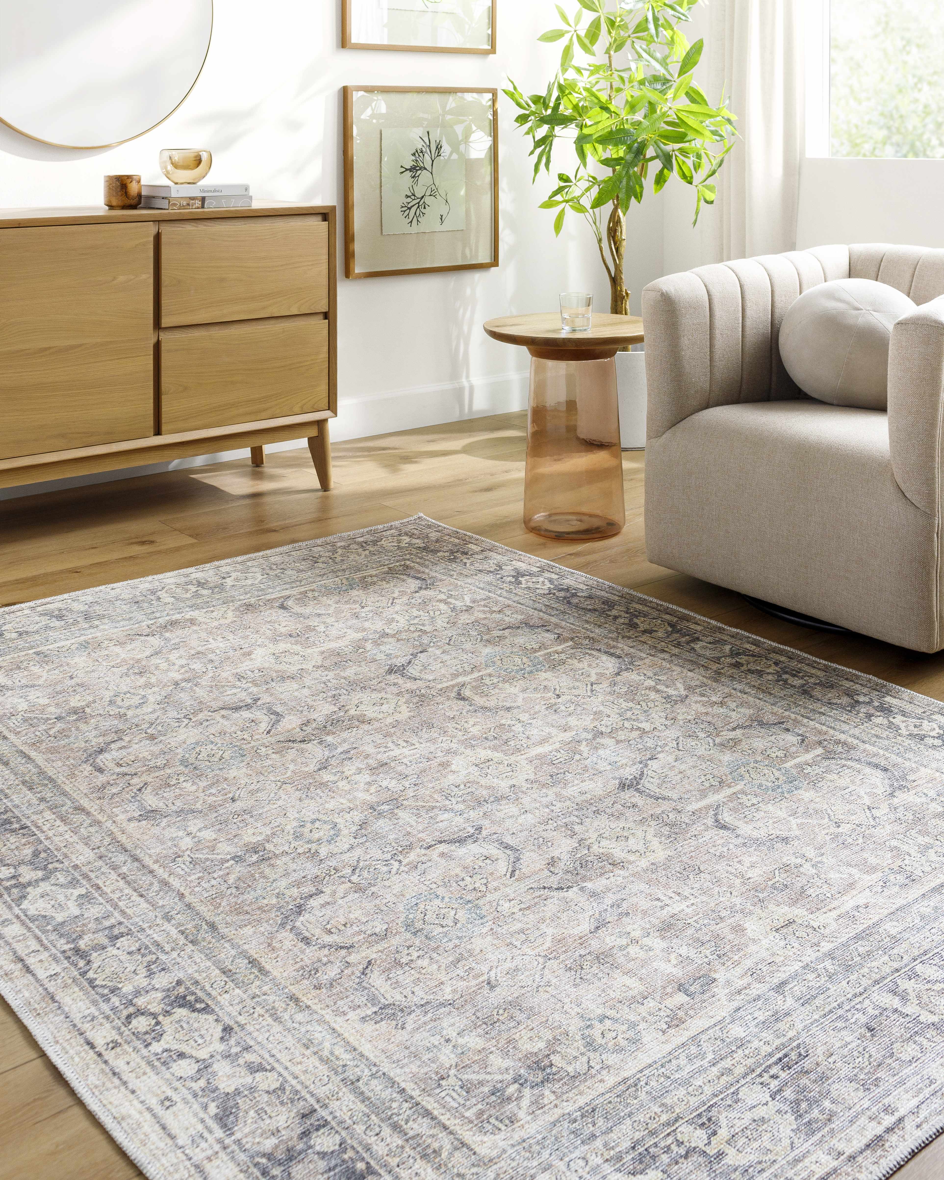 Zahar Washable Area Rug - Image 2