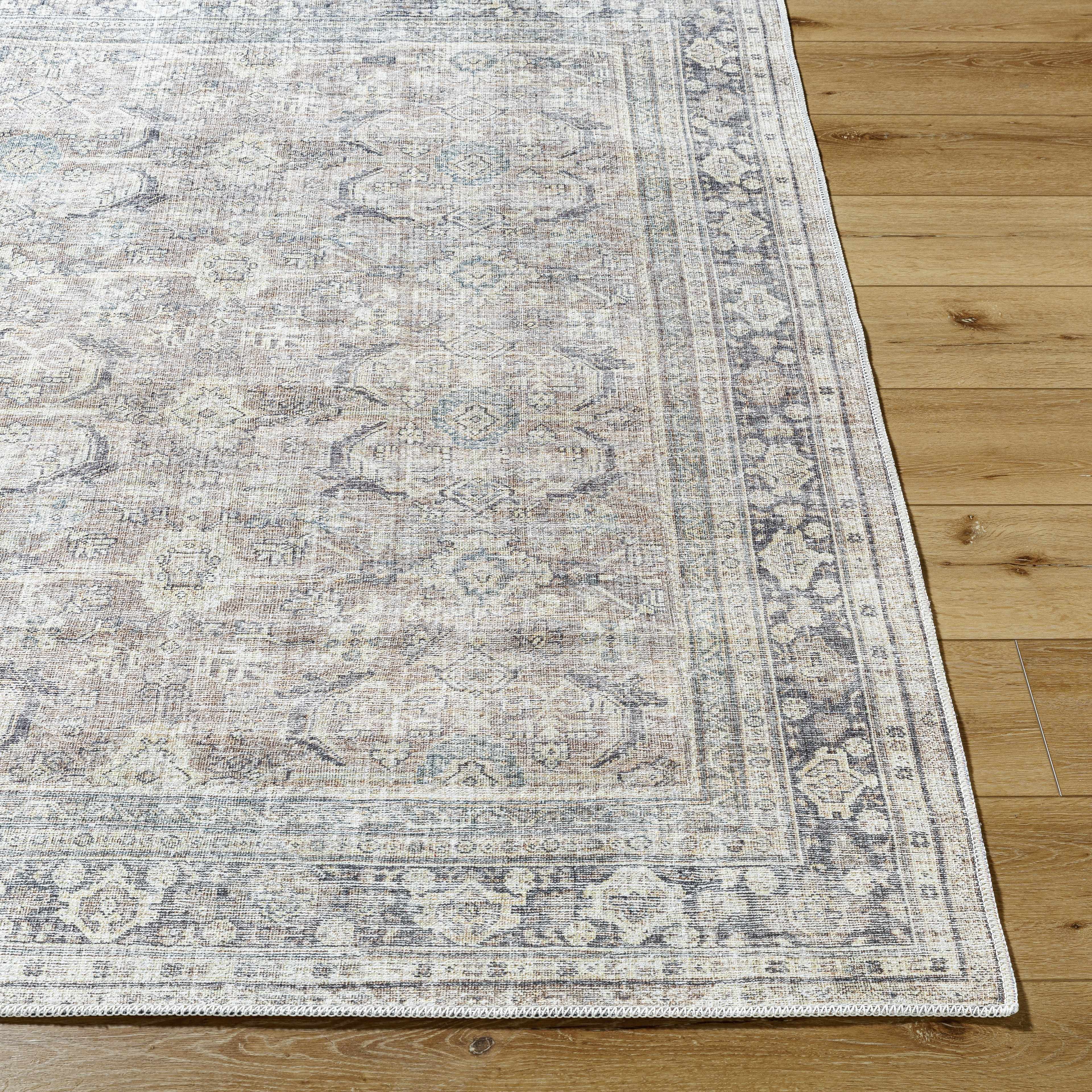 Zahar Washable Area Rug - Image 5
