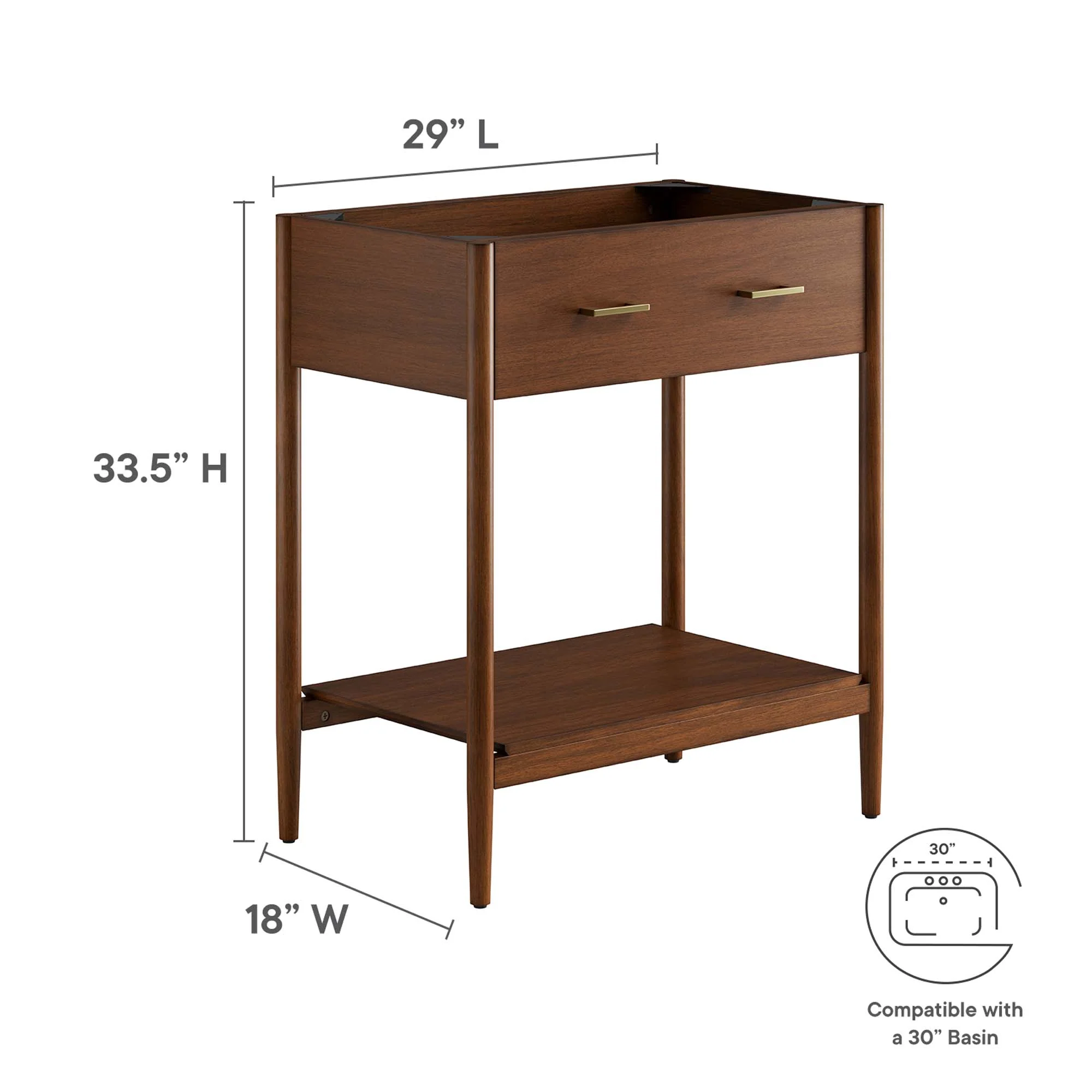 Zaire 30" Bathroom Vanity Cabinet by Modway - Image 12