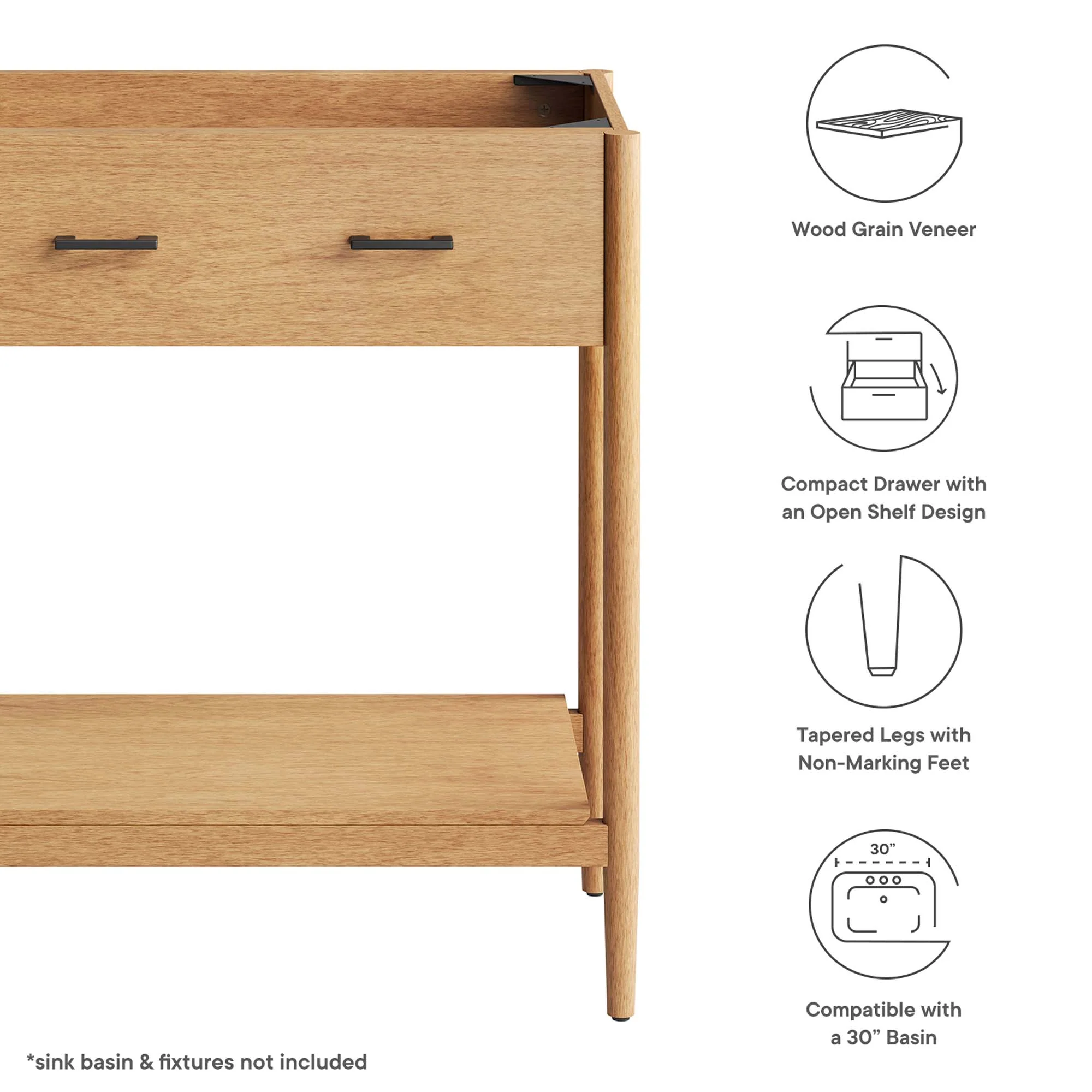 Zaire 30" Bathroom Vanity Cabinet by Modway - Image 2