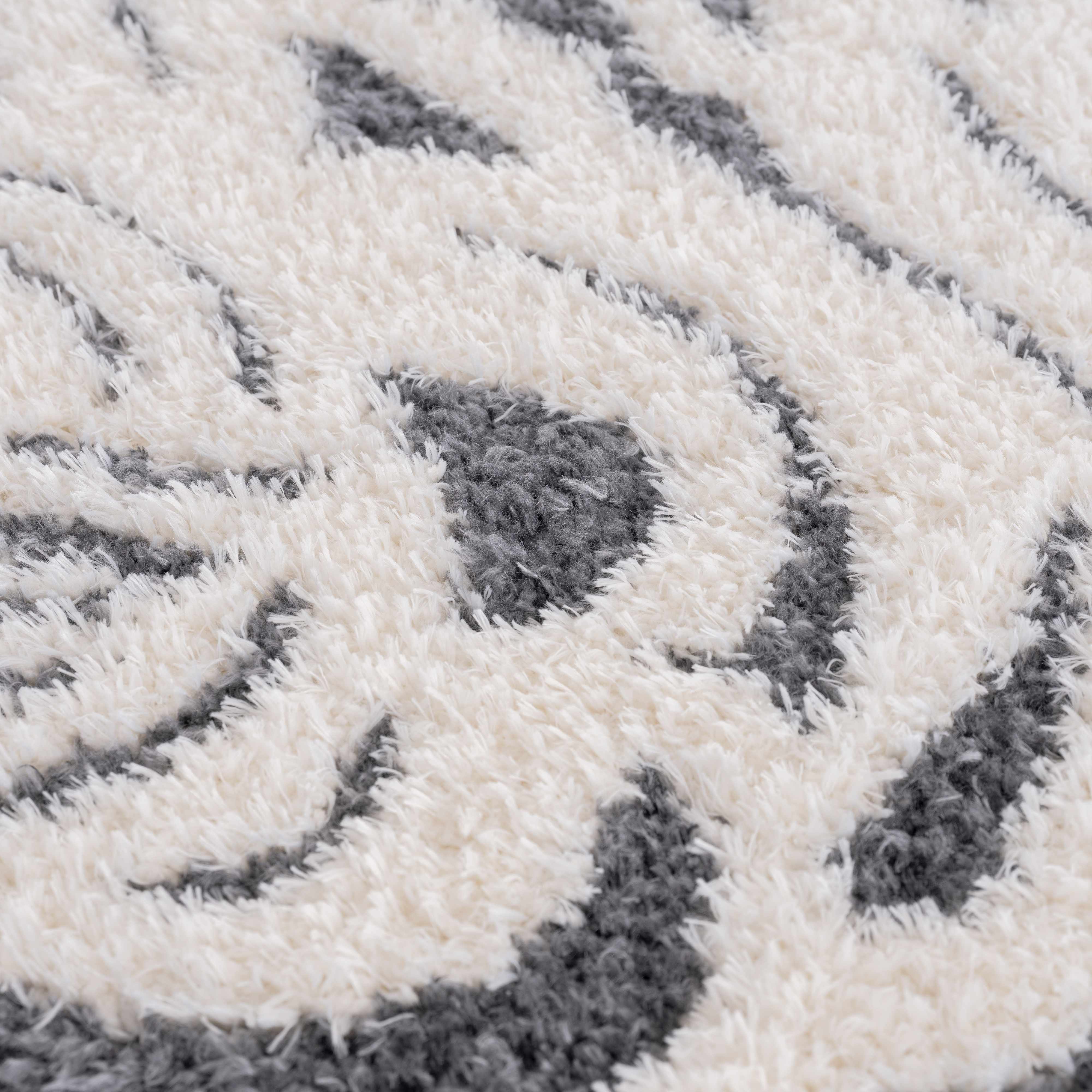 Zane Charcoal Tibetan Tiger Plush Rug - Image 13