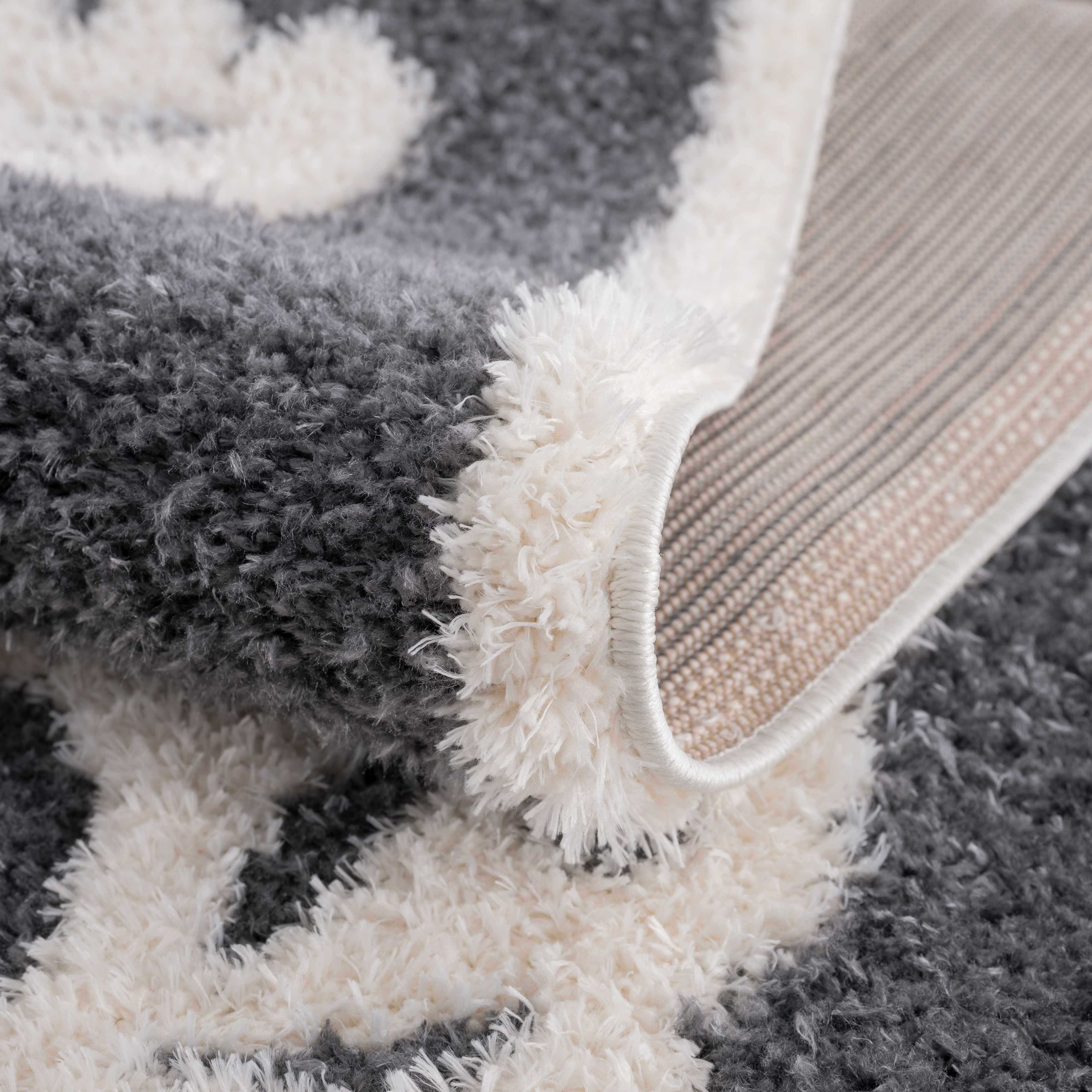 Zane Charcoal Tibetan Tiger Plush Rug - Image 15