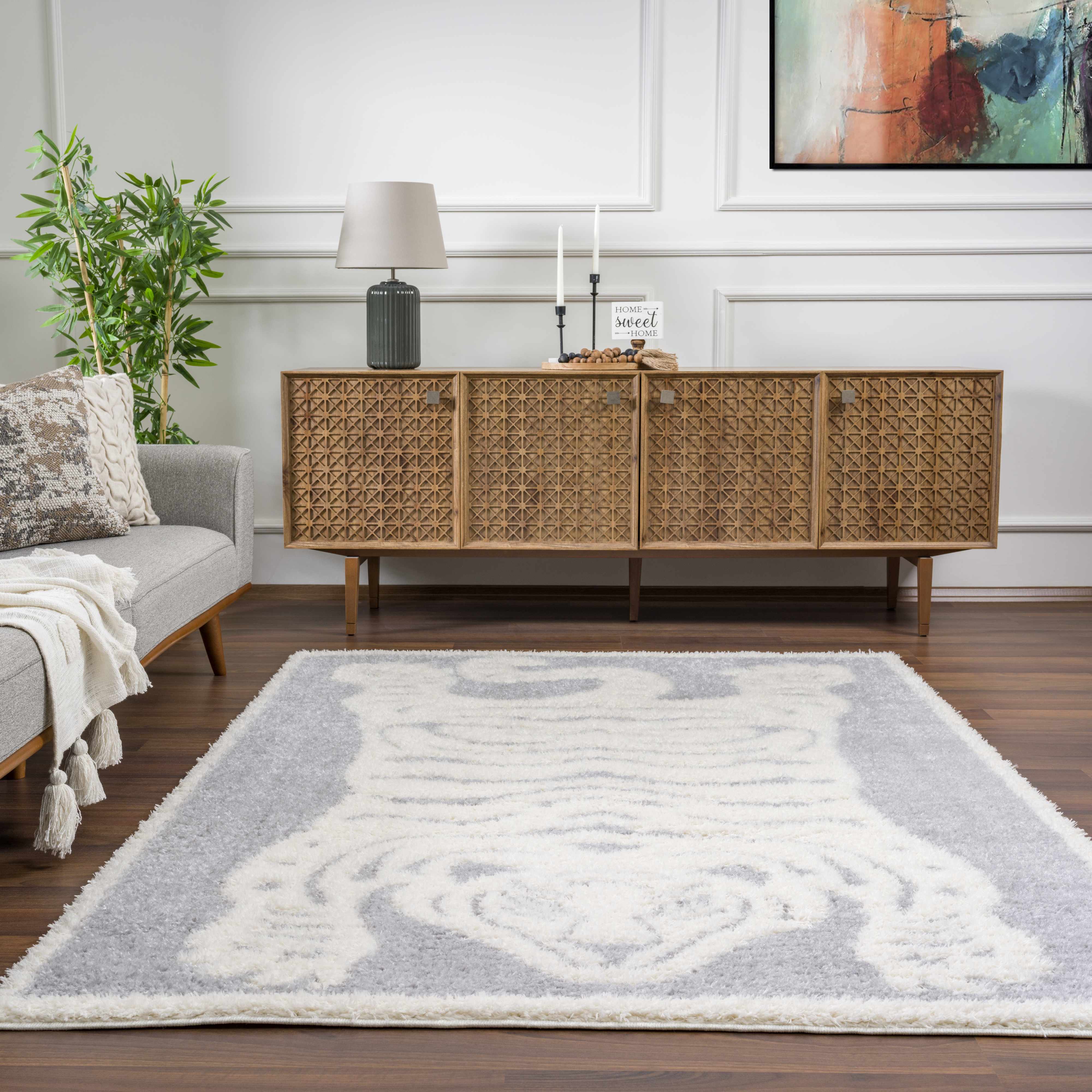 Zane Gray Tibetan Tiger Area Rug - Clearance - Image 4