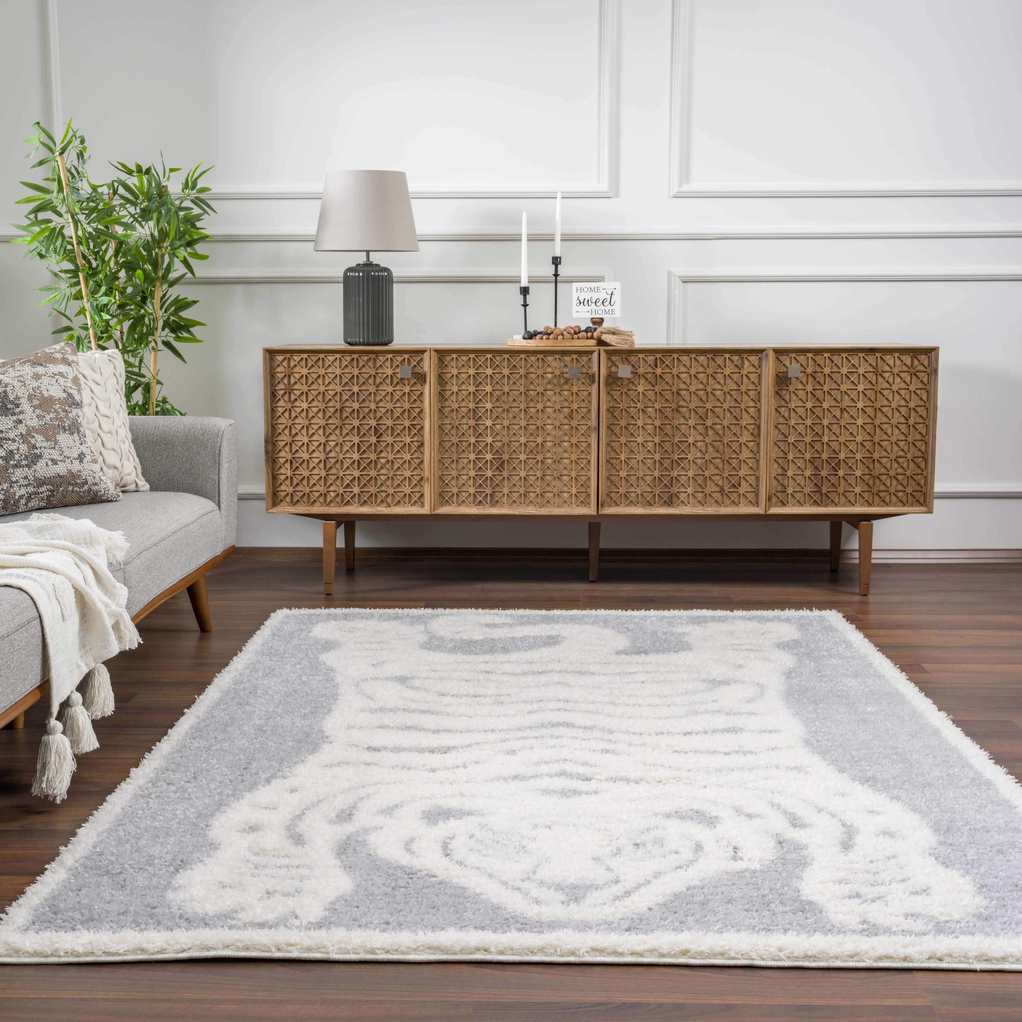 Zane Gray Tibetan Tiger Area Rug - Clearance - Image 9