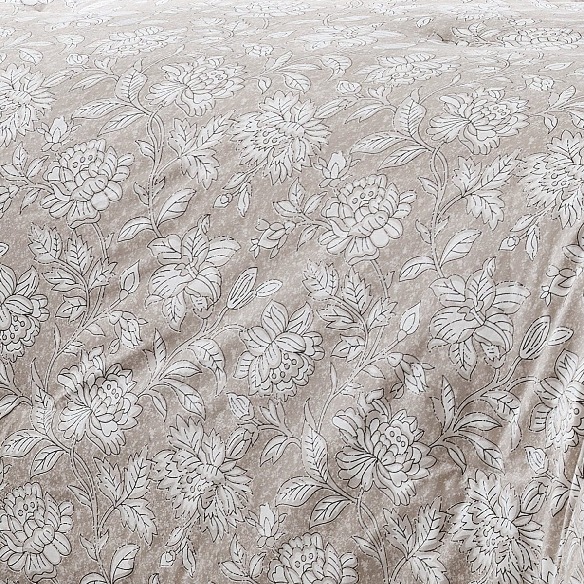 Zara Floral Block Cotton Comforter 8Pc Set - Image 5