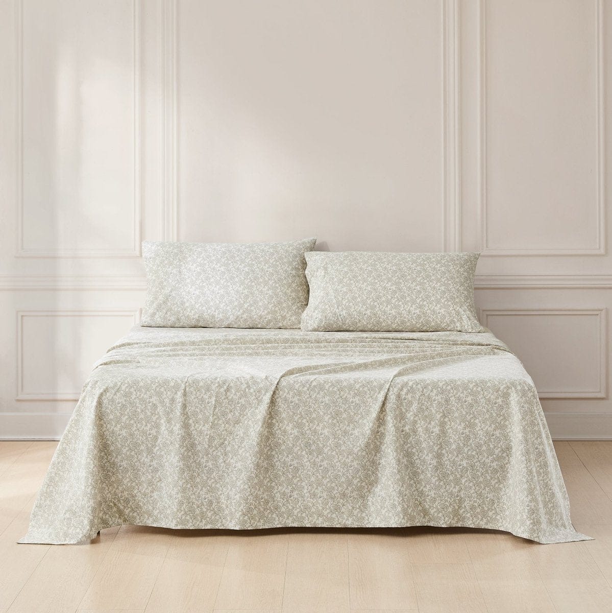 Zara Floral Block Cotton Sheet Set - Image 17