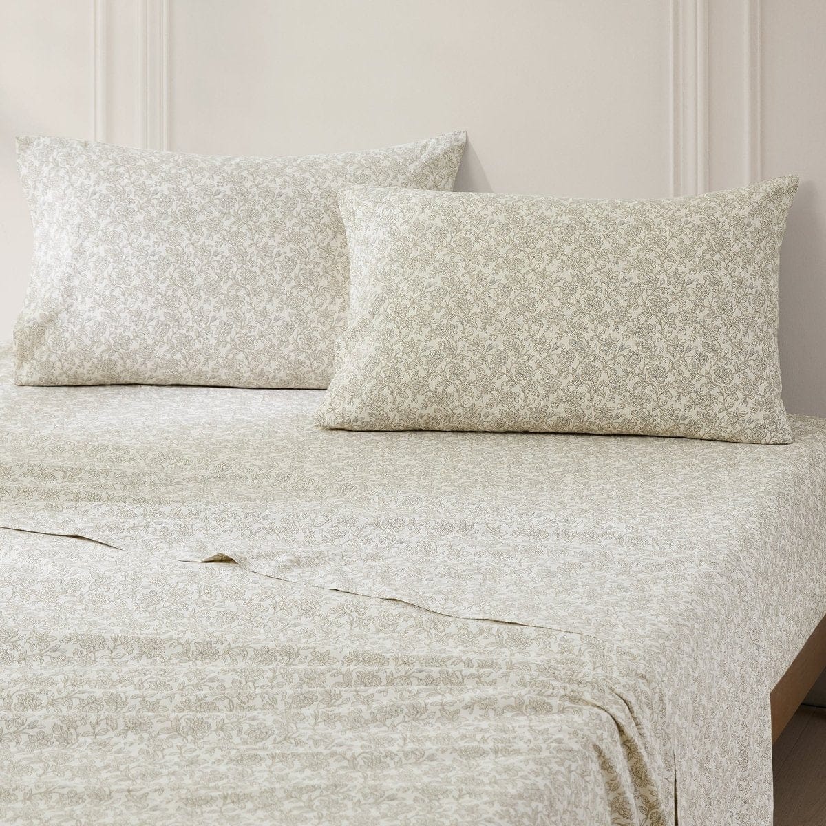 Zara Floral Block Cotton Sheet Set - Image 18