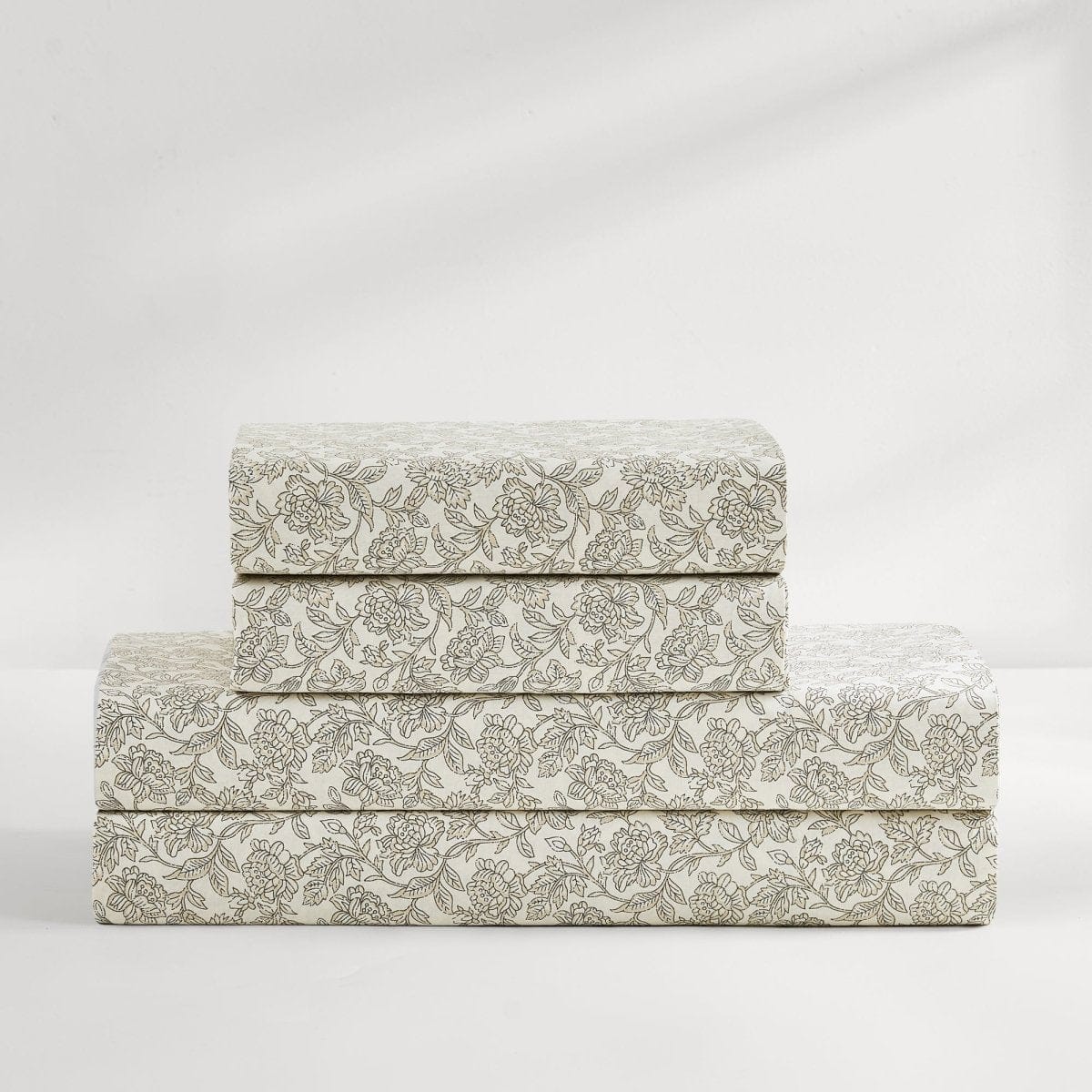 Zara Floral Block Cotton Sheet Set - Image 20