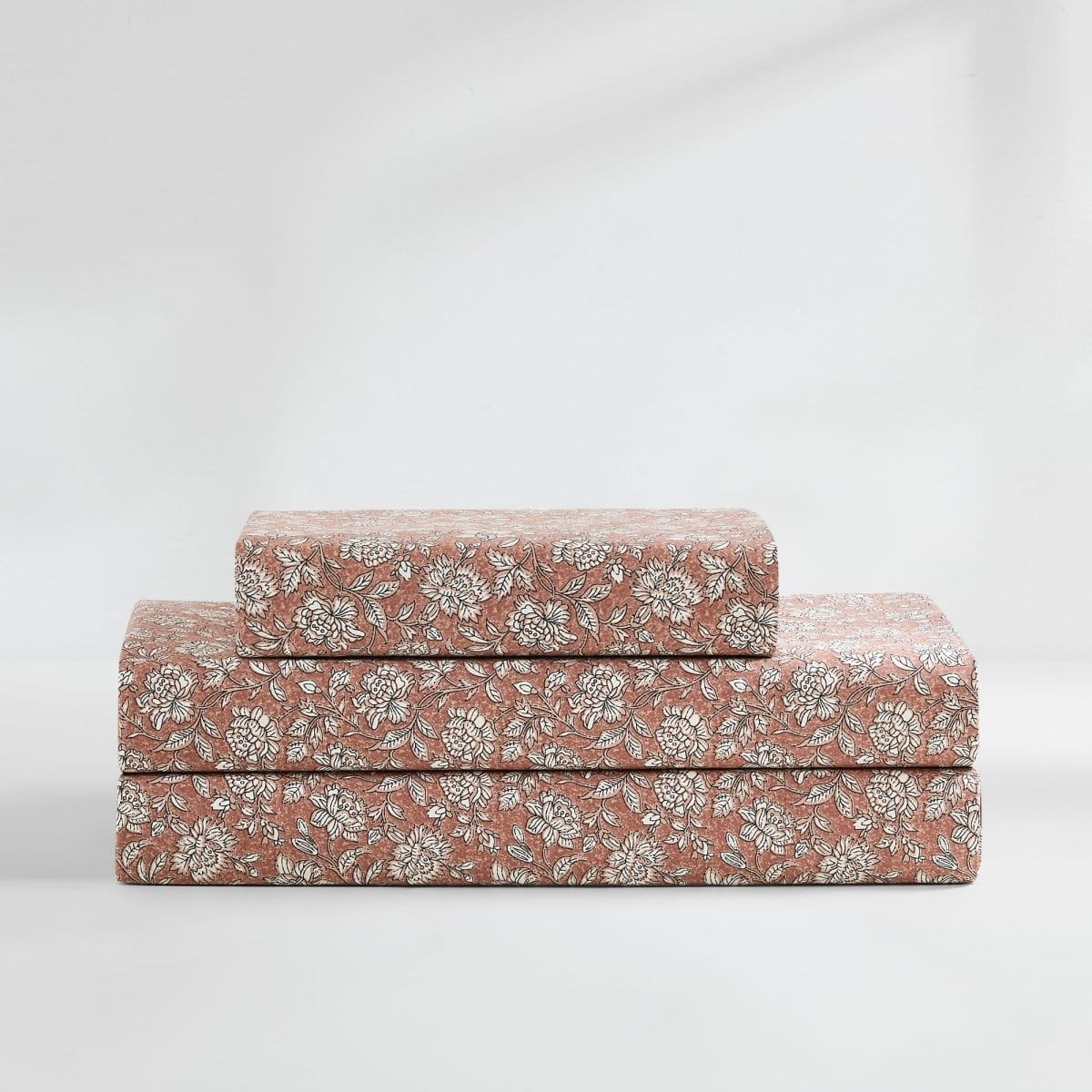 Zara Floral Block Cotton Sheet Set - Image 36